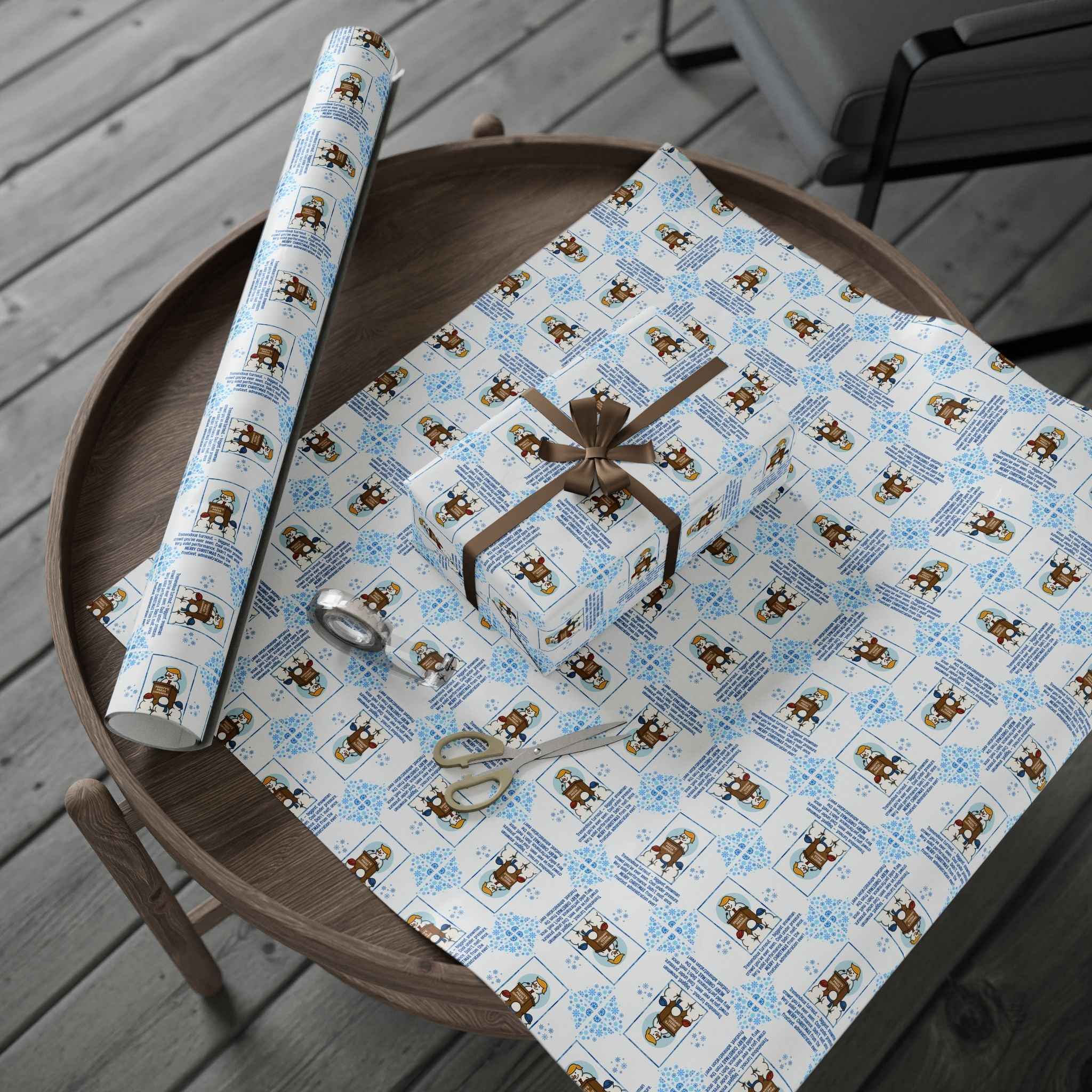 Frosty’s Press Conference Wrapping Paper