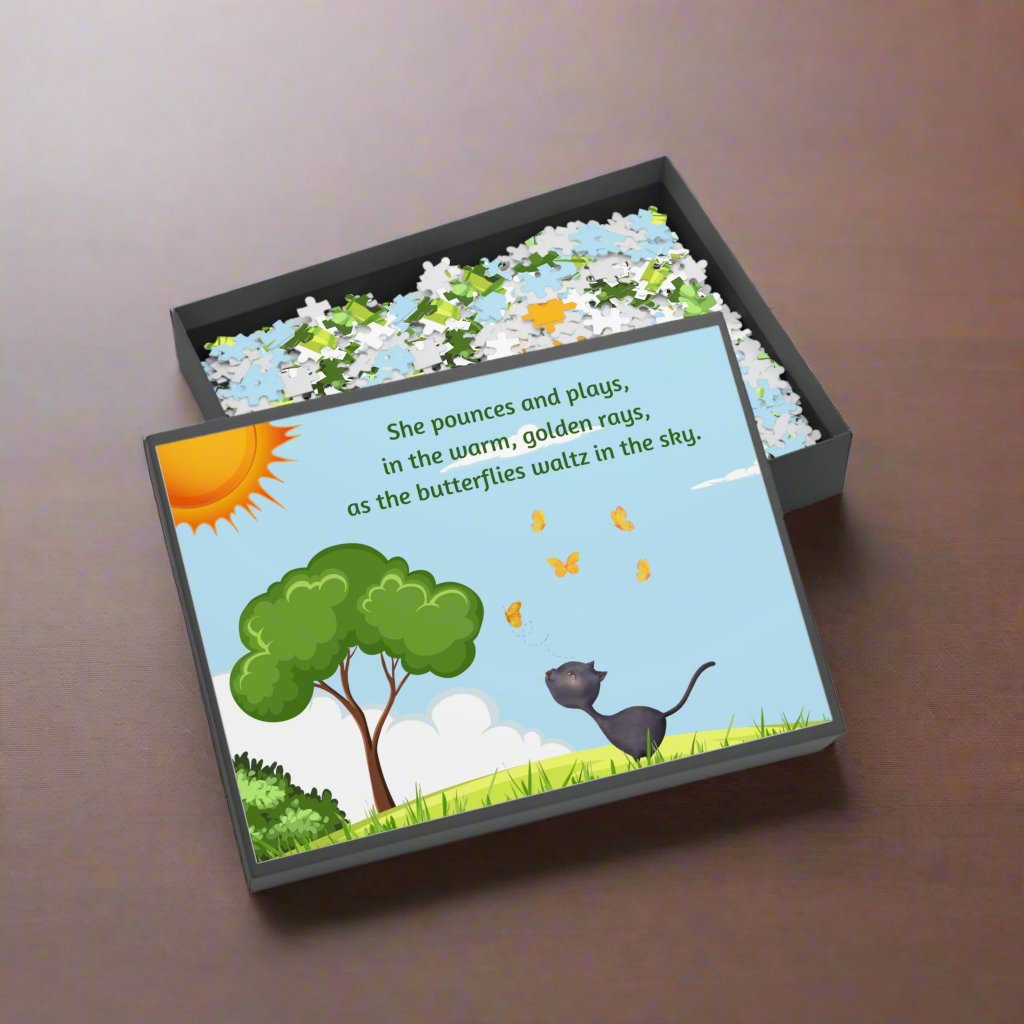 She Pounces & Plays Puzzle (96, 252, 500, 1000-Piece) - EpiAl's Shop