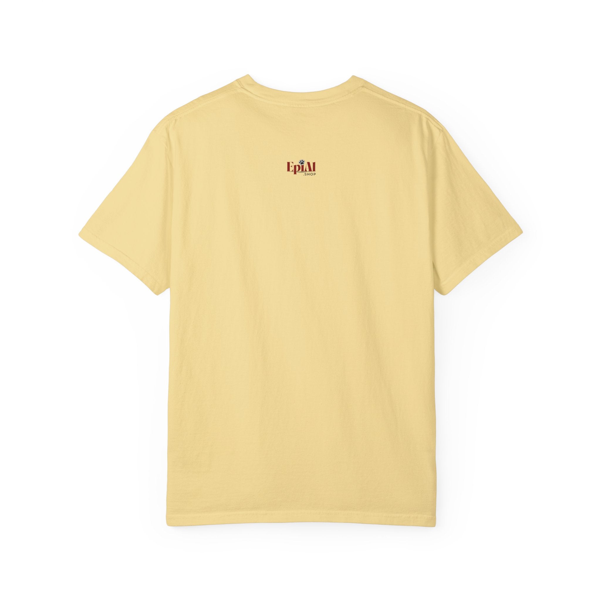 Photo depicting the ​Odds Unisex Garment-Dyed T-shirt from EpiAl's Shop.
