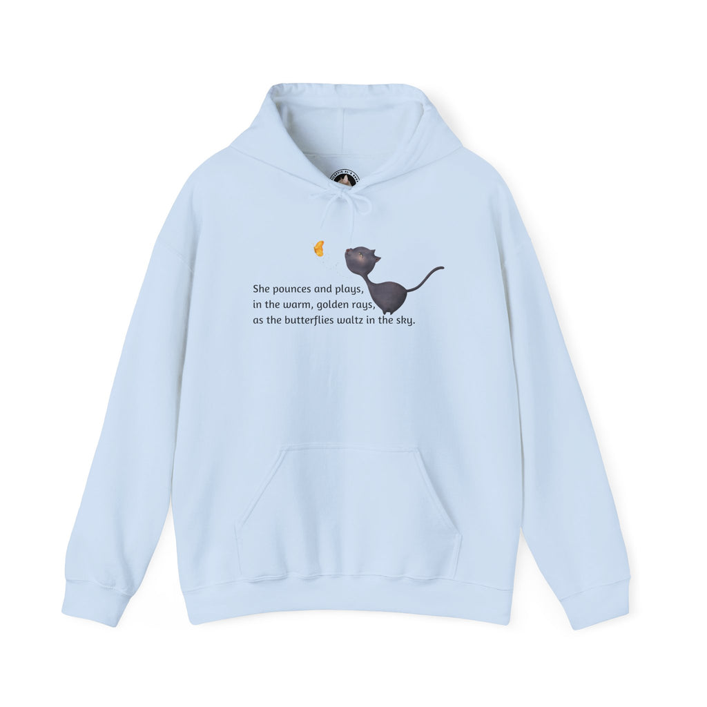 She Pounces & Plays Unisex Heavy Blend™ Hooded Sweatshirt