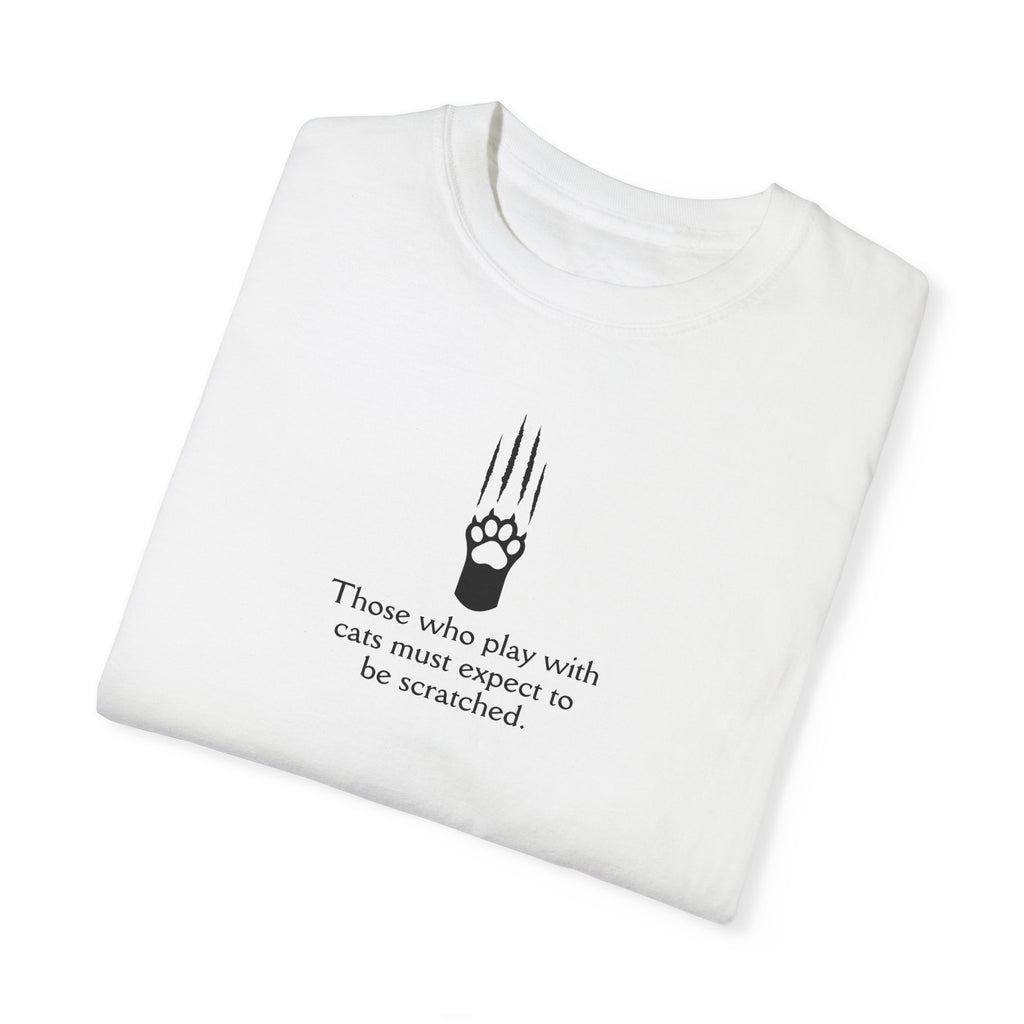 Cat Lover's Quote T-Shirt - Playful & Comfy Graphic Tee