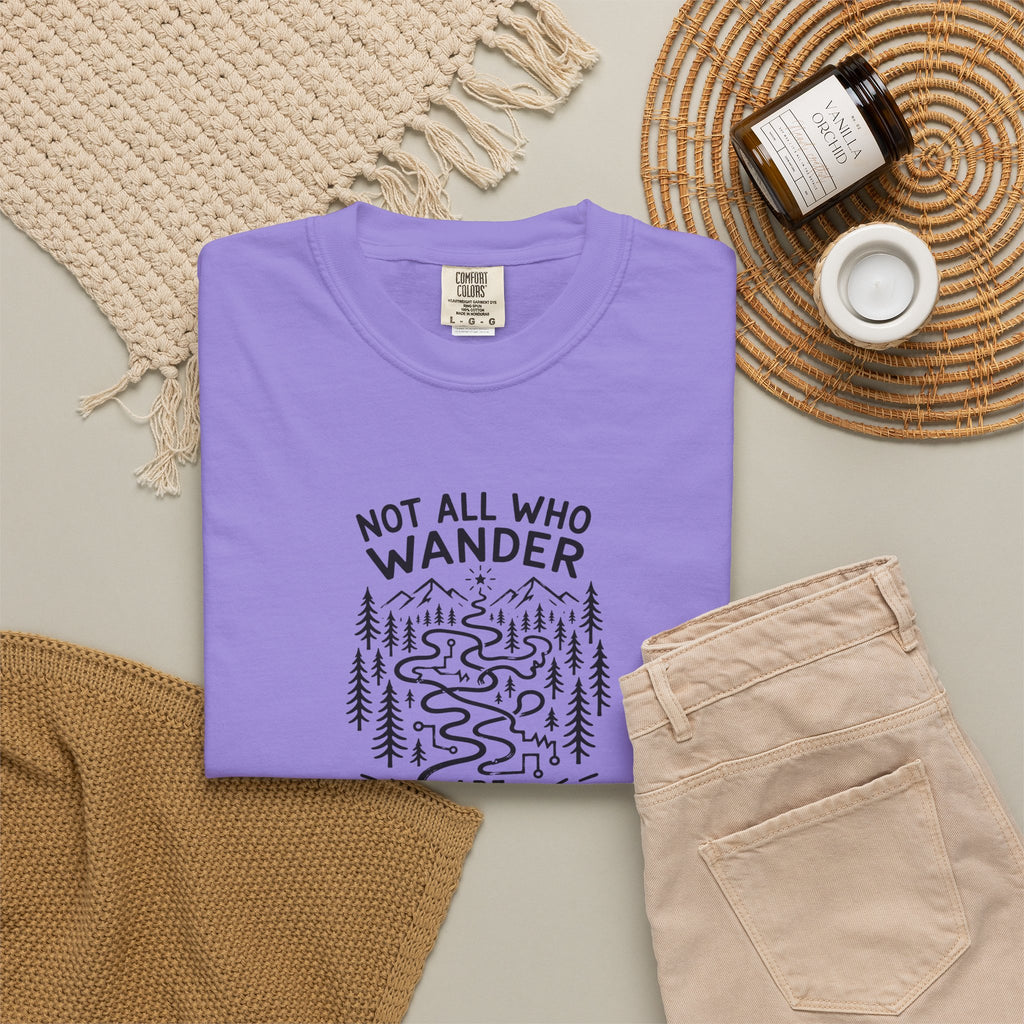 Not All Who Wander Are Properly Wired Epilepsy Awareness T-Shirt