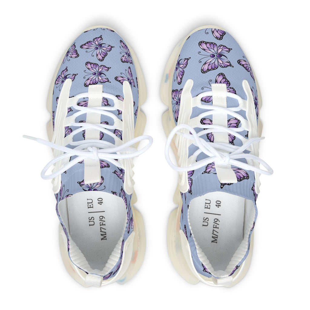 Women’s Semicolon Butterfly Sneakers | Suicide Awareness Shoes
