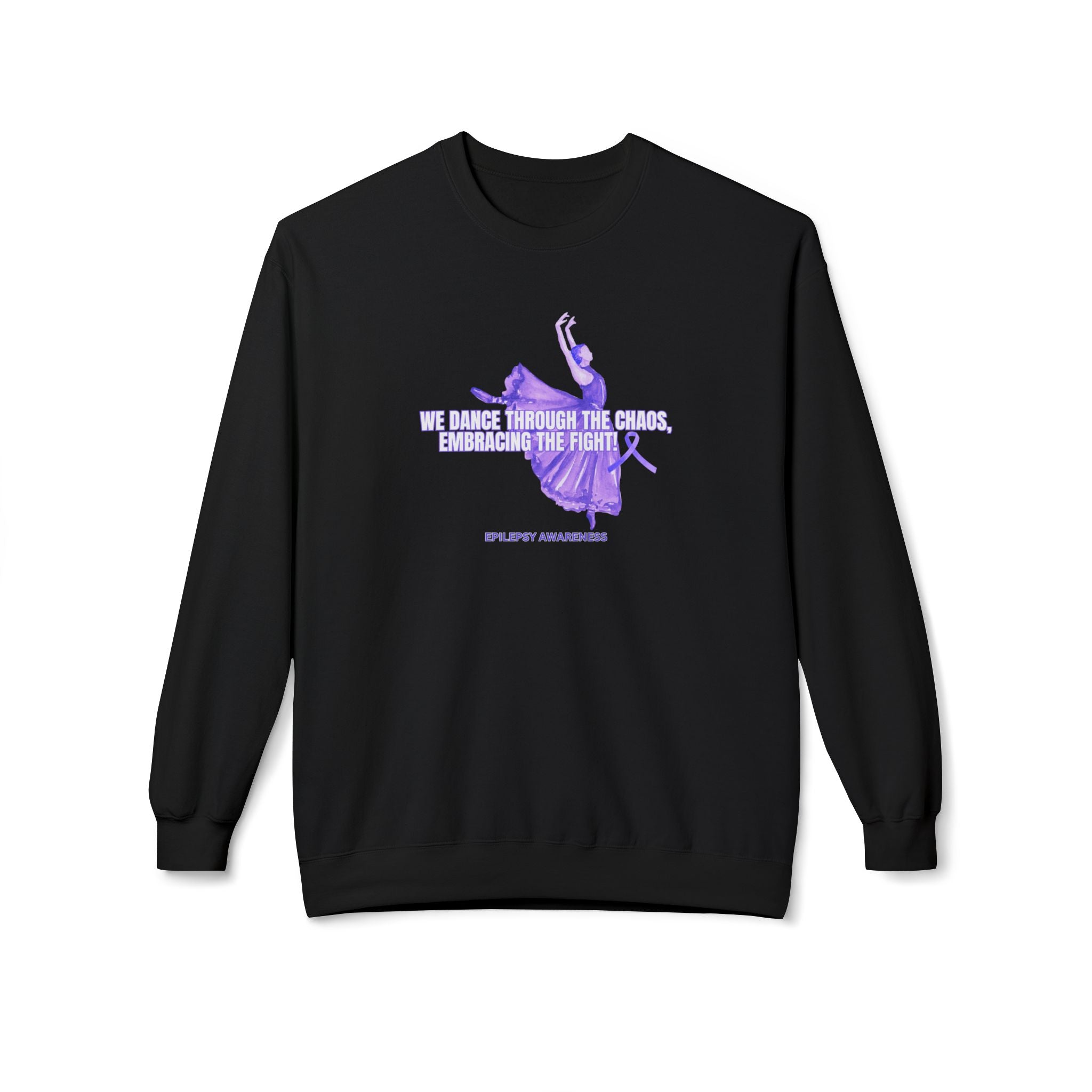 Dance Through the Chaos Softstyle Fleece Crewneck Sweatshirt - EpiAl's Shop