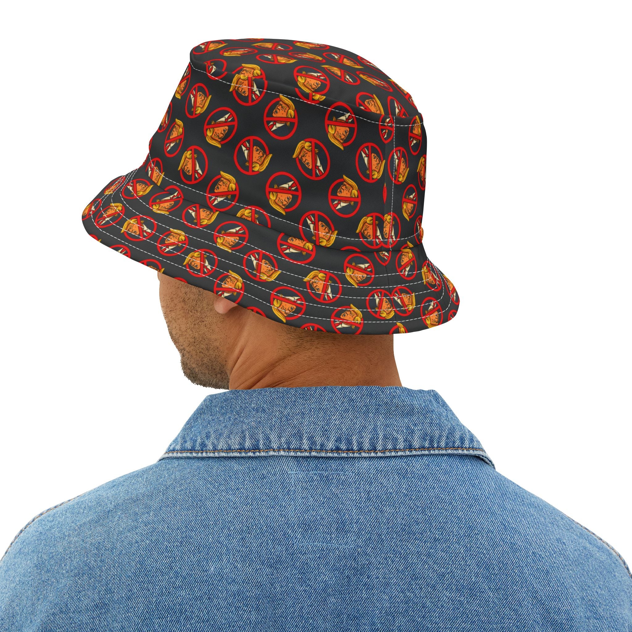 Hater Fun Political Parody Bucket Hat