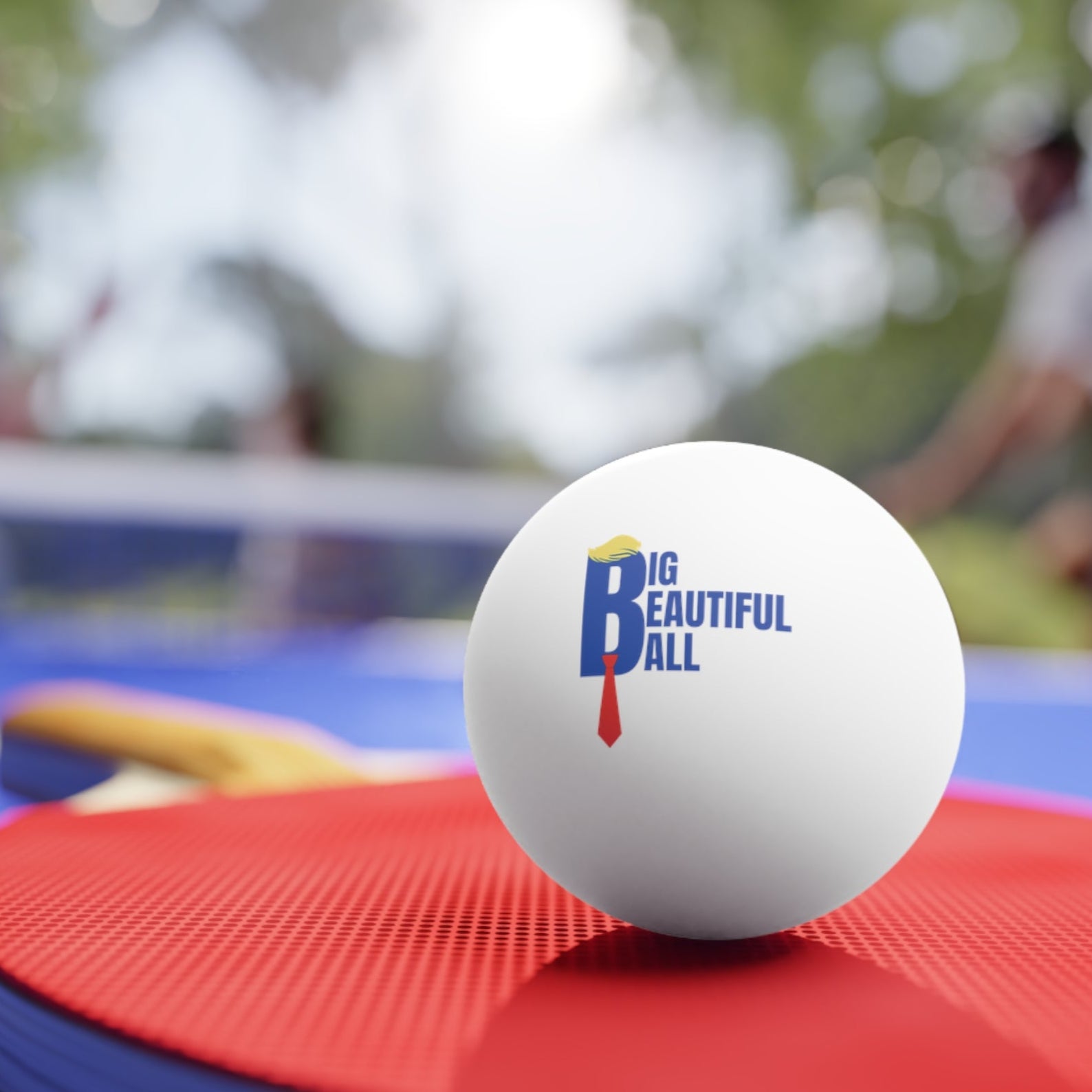 Big Beautiful Ball Ping Pong Gift Set