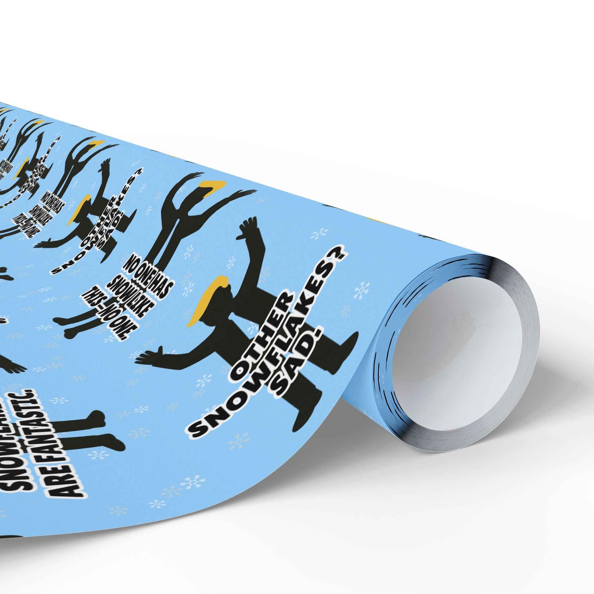 “World-Class Snowflakes” Political Parody Gift Wrap