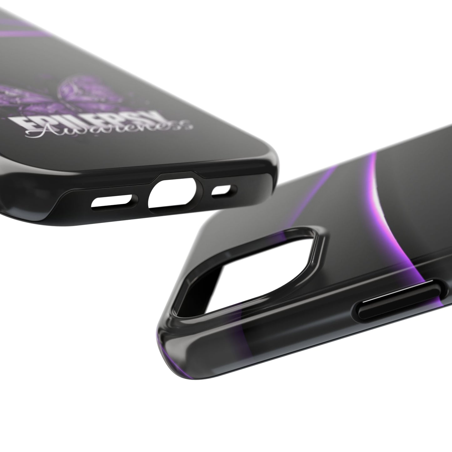 Epilepsy Awareness Butterfly Tough Phone Cases