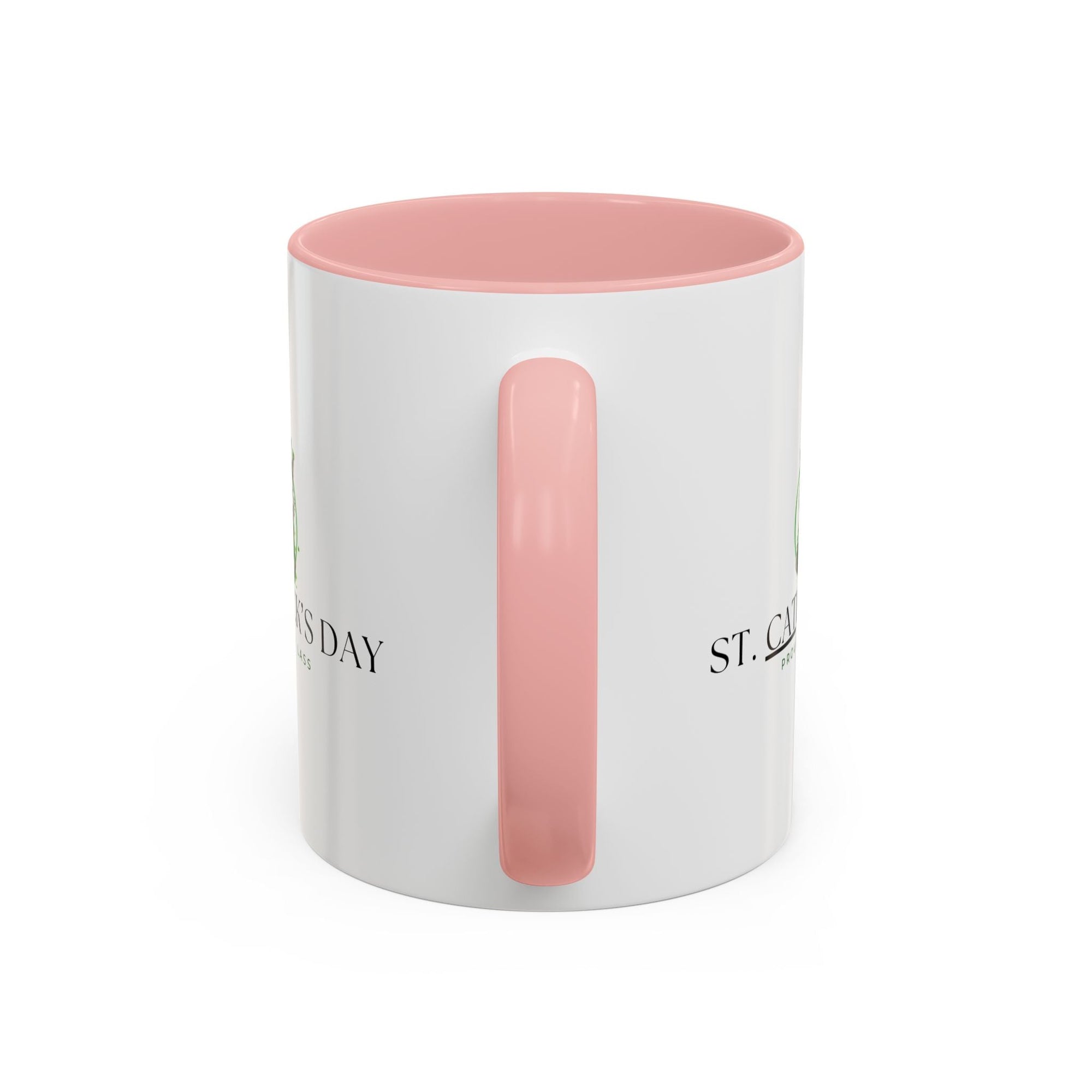 St. Patrick's Day Cat Coffee Mug - Proud Cat Lass Design Printify