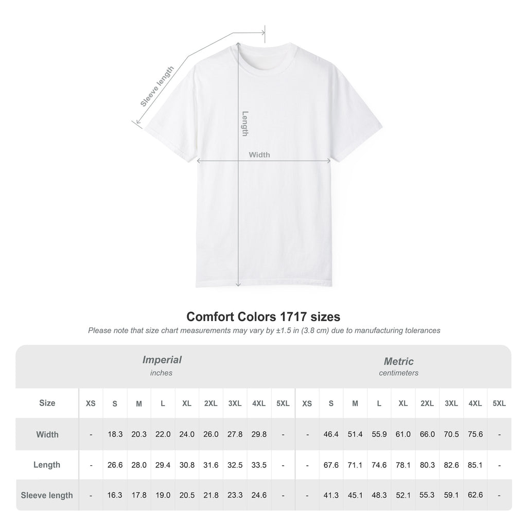 You Saw Nothing Bigfoot & Cat Garment-Dyed T-Shirt
