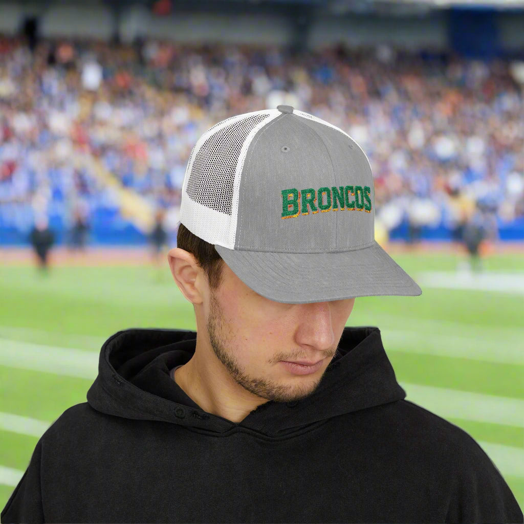 Broncos Fan Snapback Trucker Cap