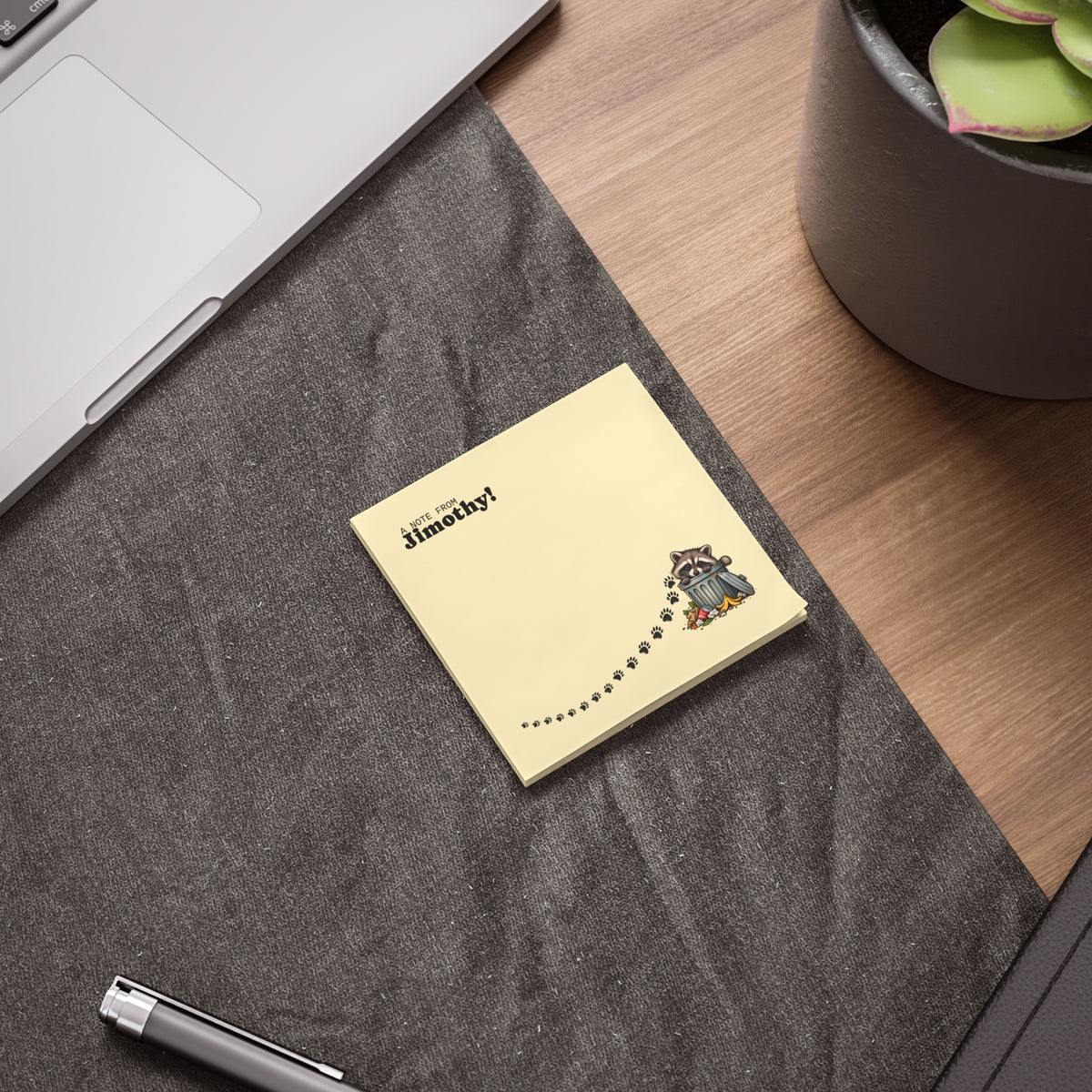 A Note From Jimothy Raccoon Post-it® Notes