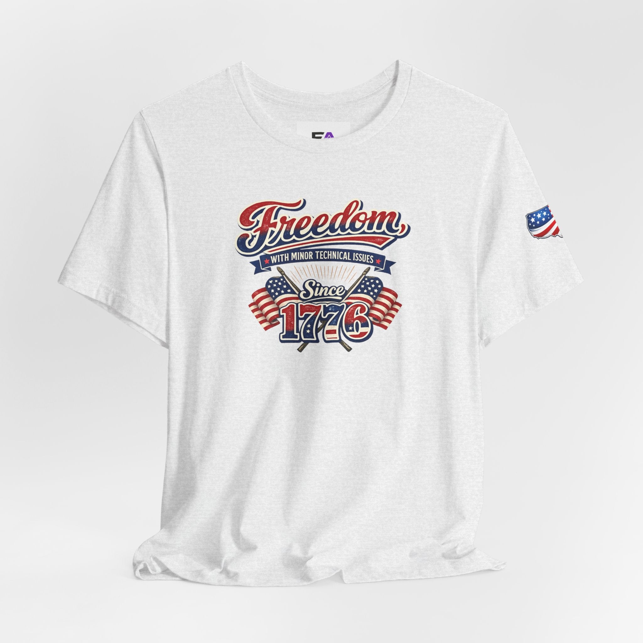 Freedom, With Minor Technical Issues, Since 1776 Patriotic T-Shirt