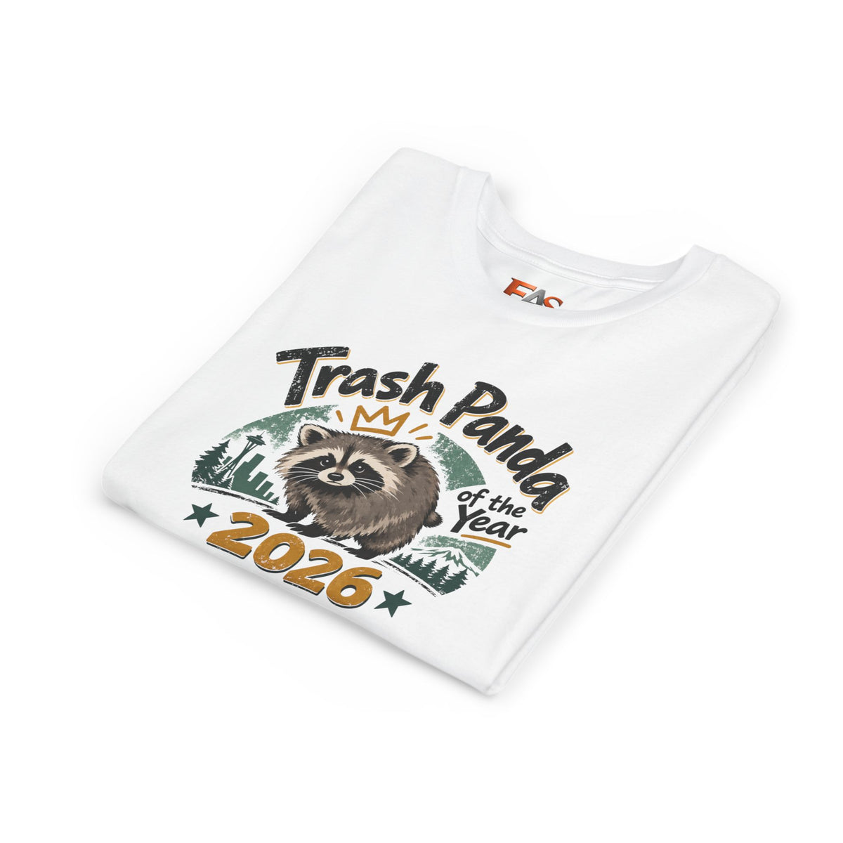 Trash Panda of the Year 2026 Youth T-Shirt | Jimothy-Inspired Raccoon Tee