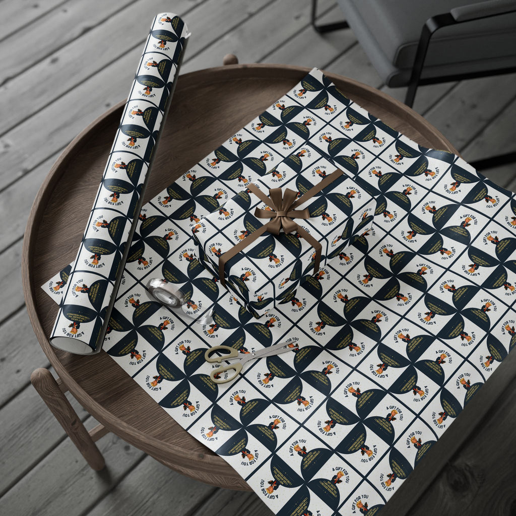 “Not Socks” Wrapping Paper — Political Parody Gift Wrap