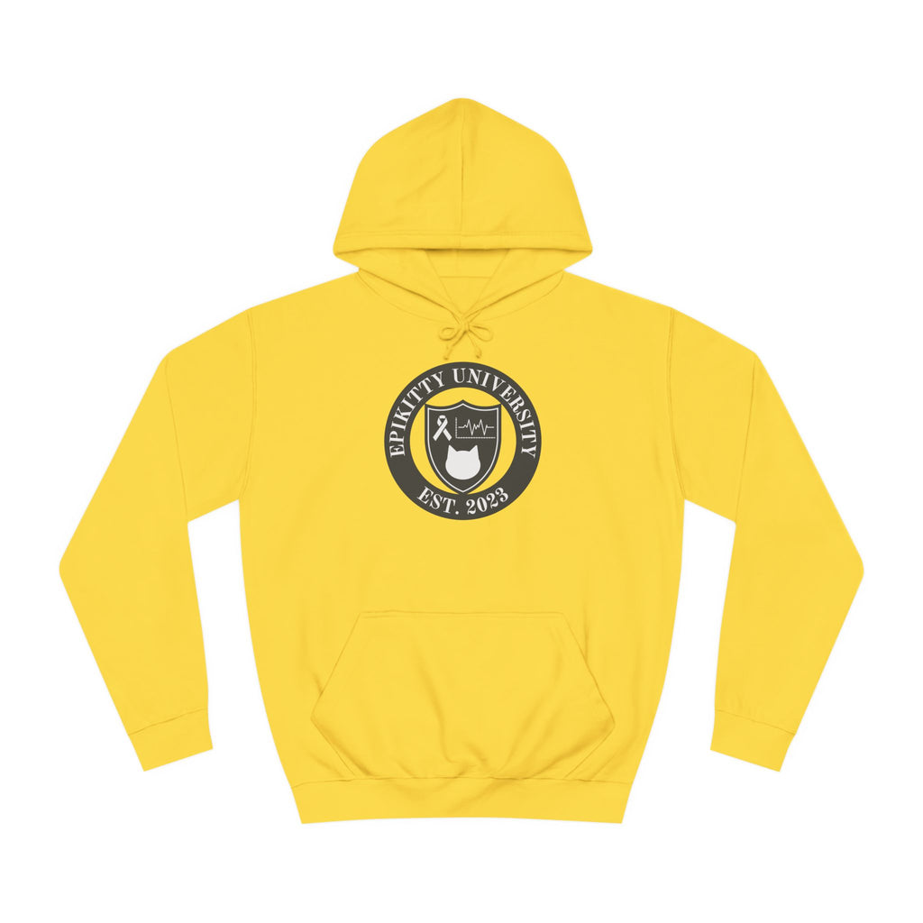 EpiKitty University Unisex College Hoodie - Hoodie - Epileptic Al’s Shop