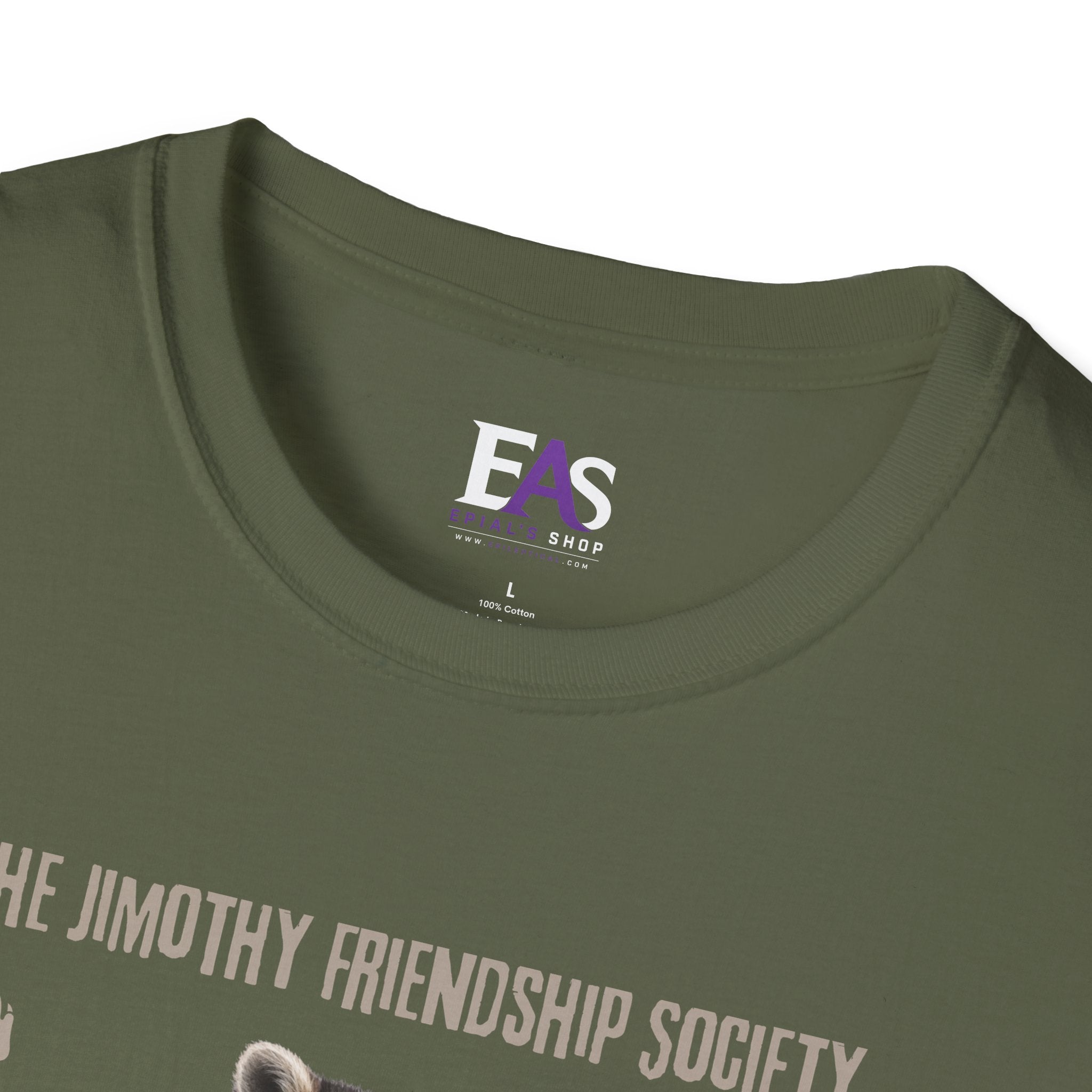 The Jimothy Friendship Society T-Shirt | Raccoon and Kitten Tee
