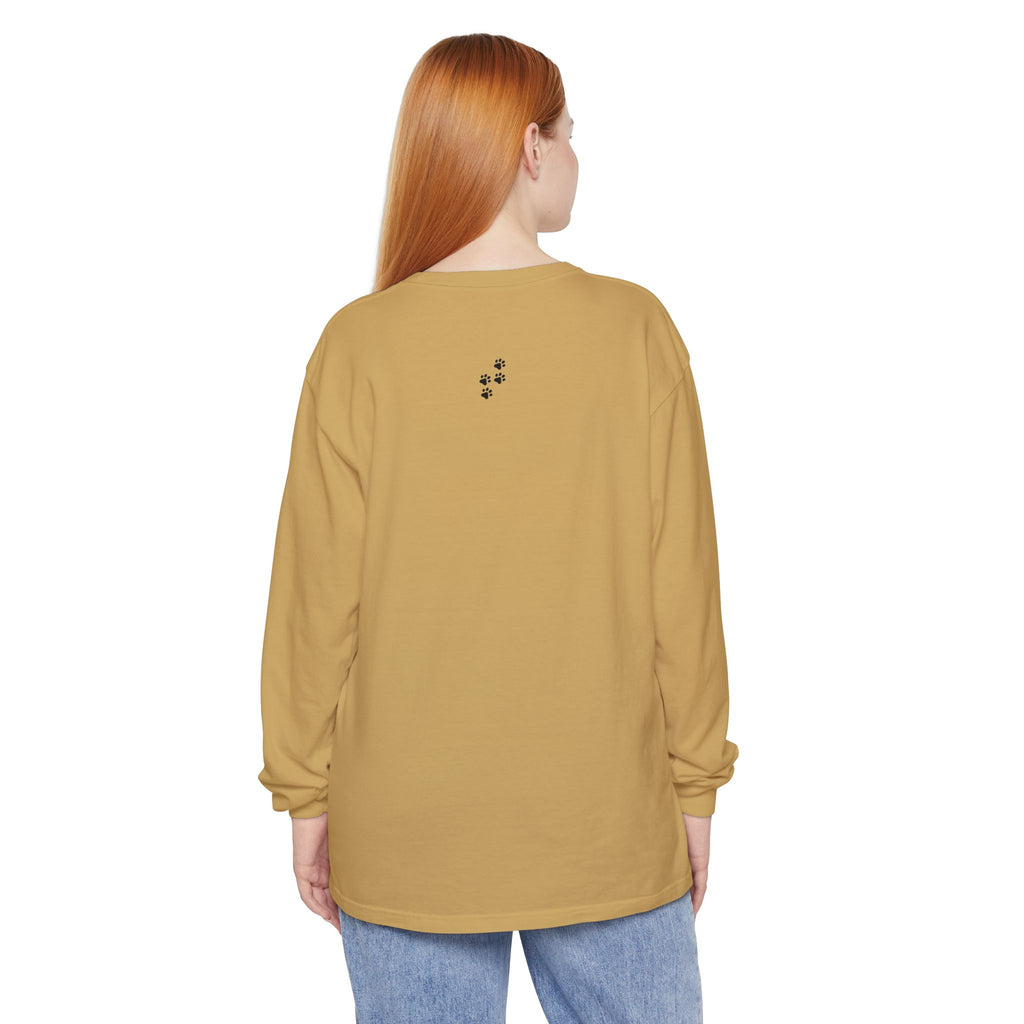 Napathy Cat Long Sleeve Shirt | Funny Sleepy Cat Graphic Tee
