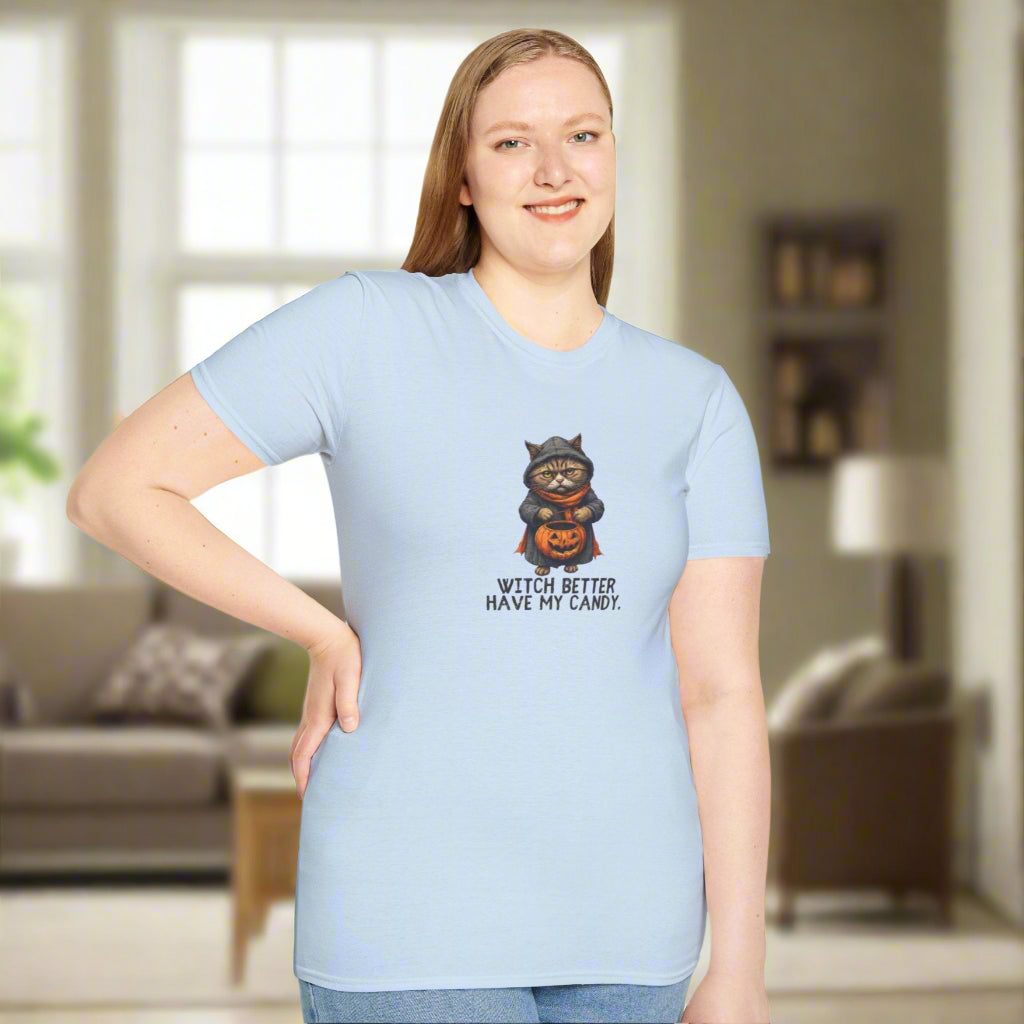 Witch Better Have My Candy Halloween Unisex Softstyle T-Shirt
