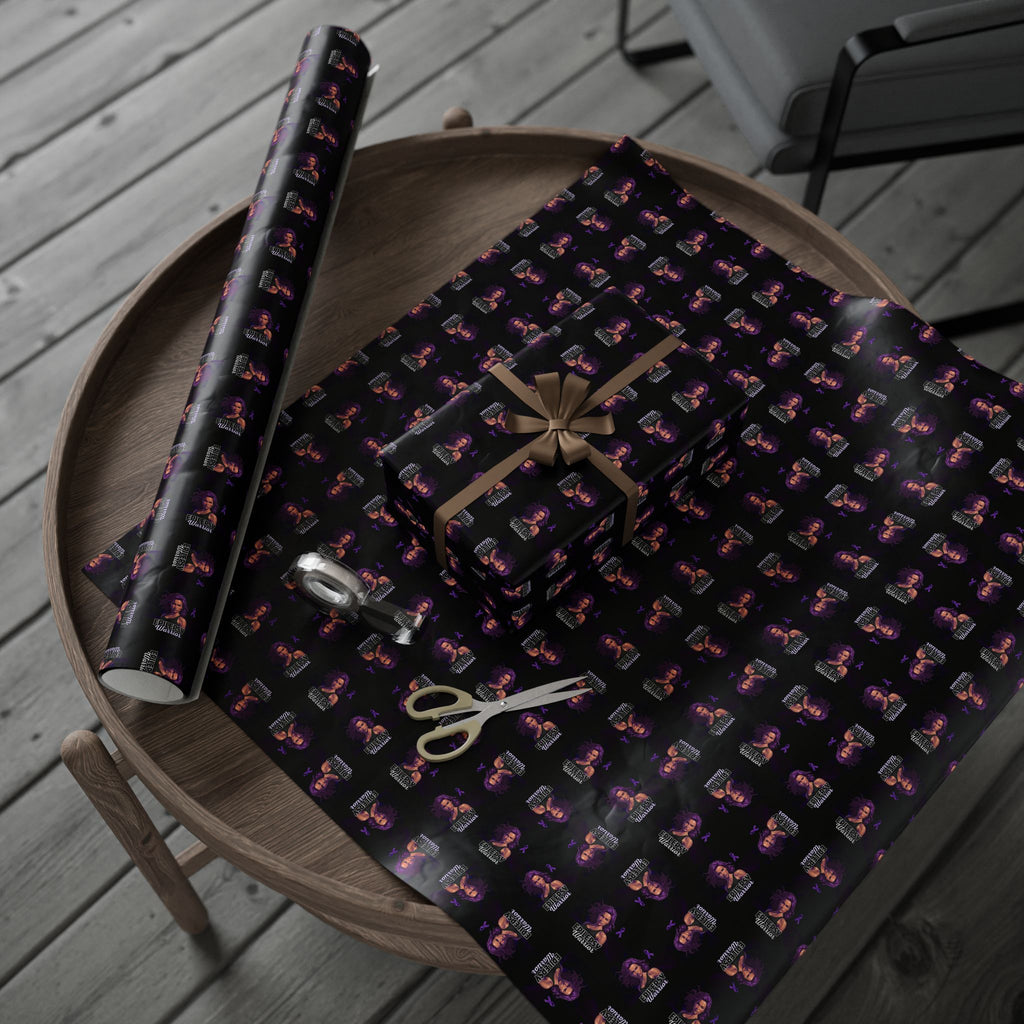 Epilepsy Warrior Woman Wrapping Paper