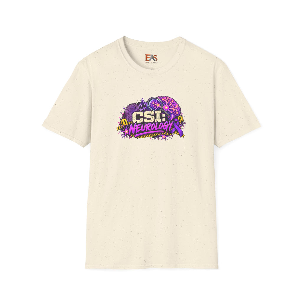CSI: Neurology Epilepsy Awareness True Crime T-Shirt