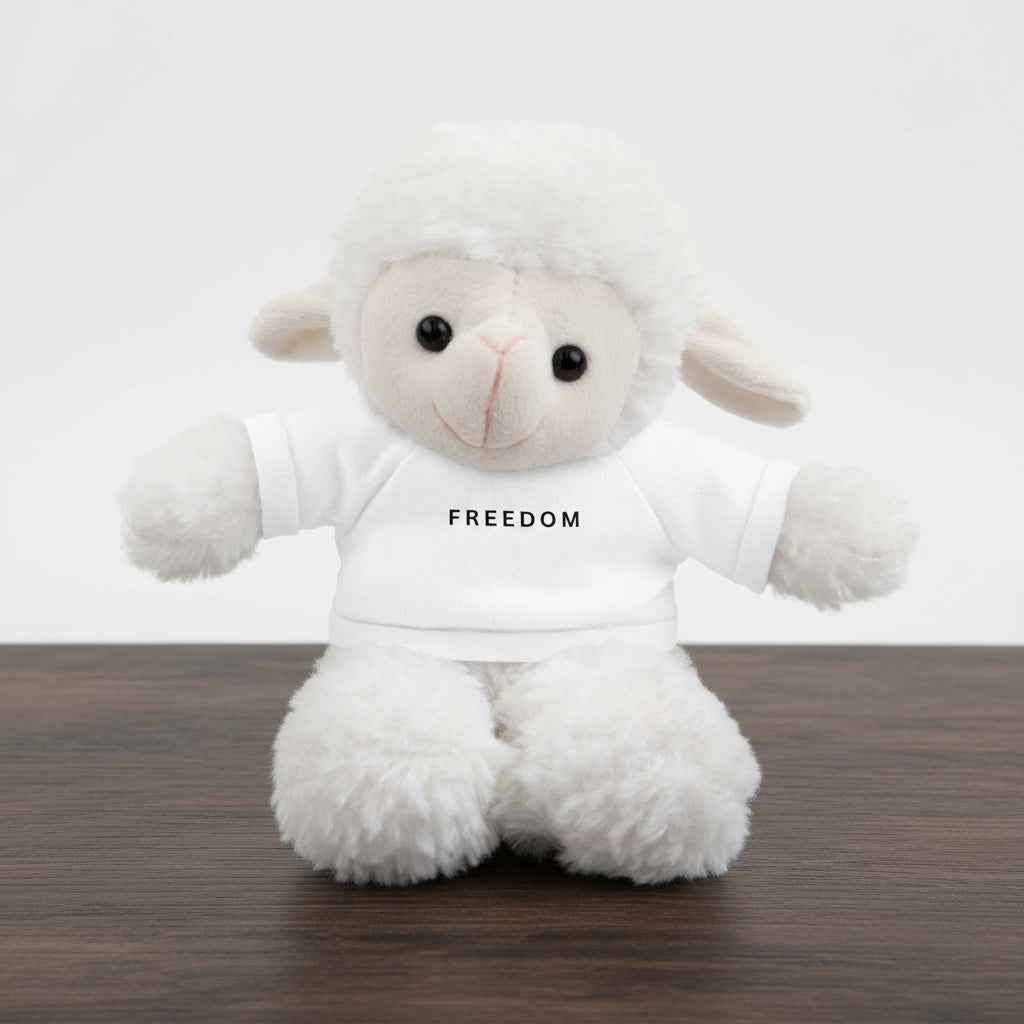 Cuddly "Freedom" Tee Stuffed Animal - Cuddly Plush Toy