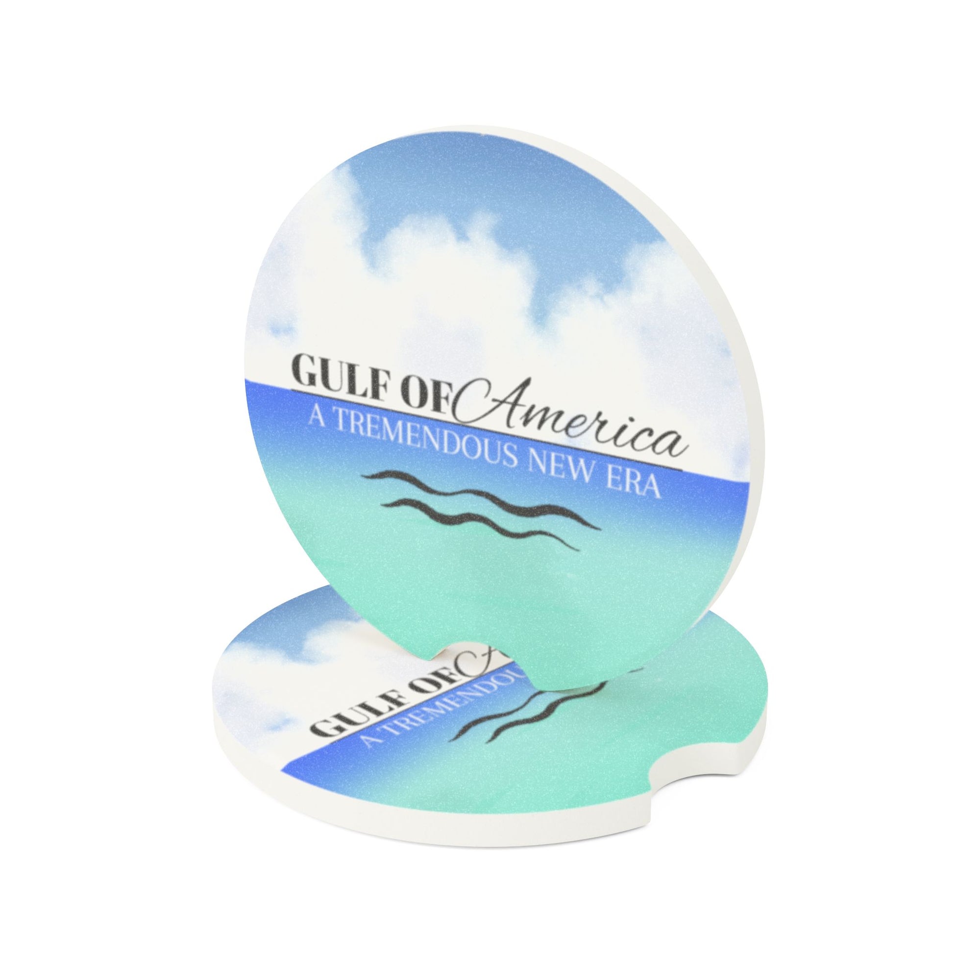 Tremendous American Gulf Soapstone Car Coaster