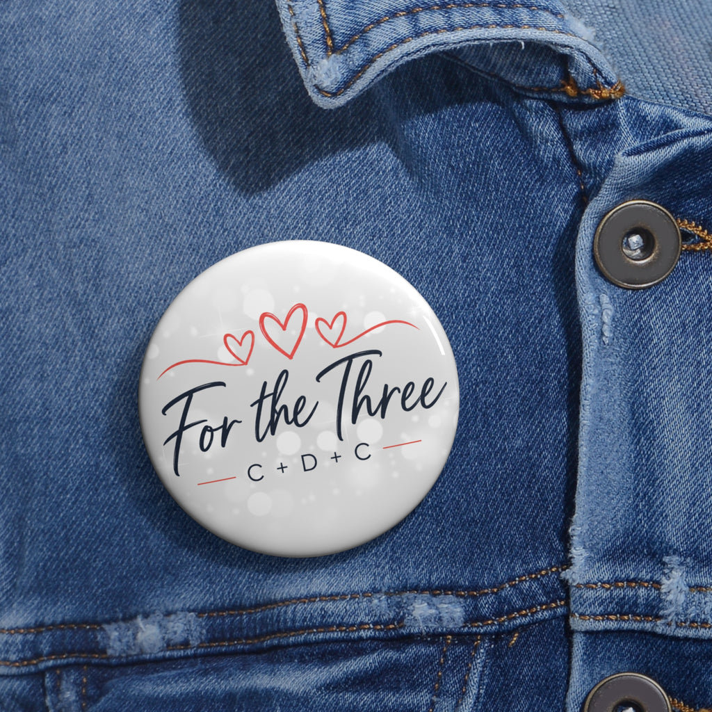 For the Three C + D + C Pin Button | Memorial Support Pin