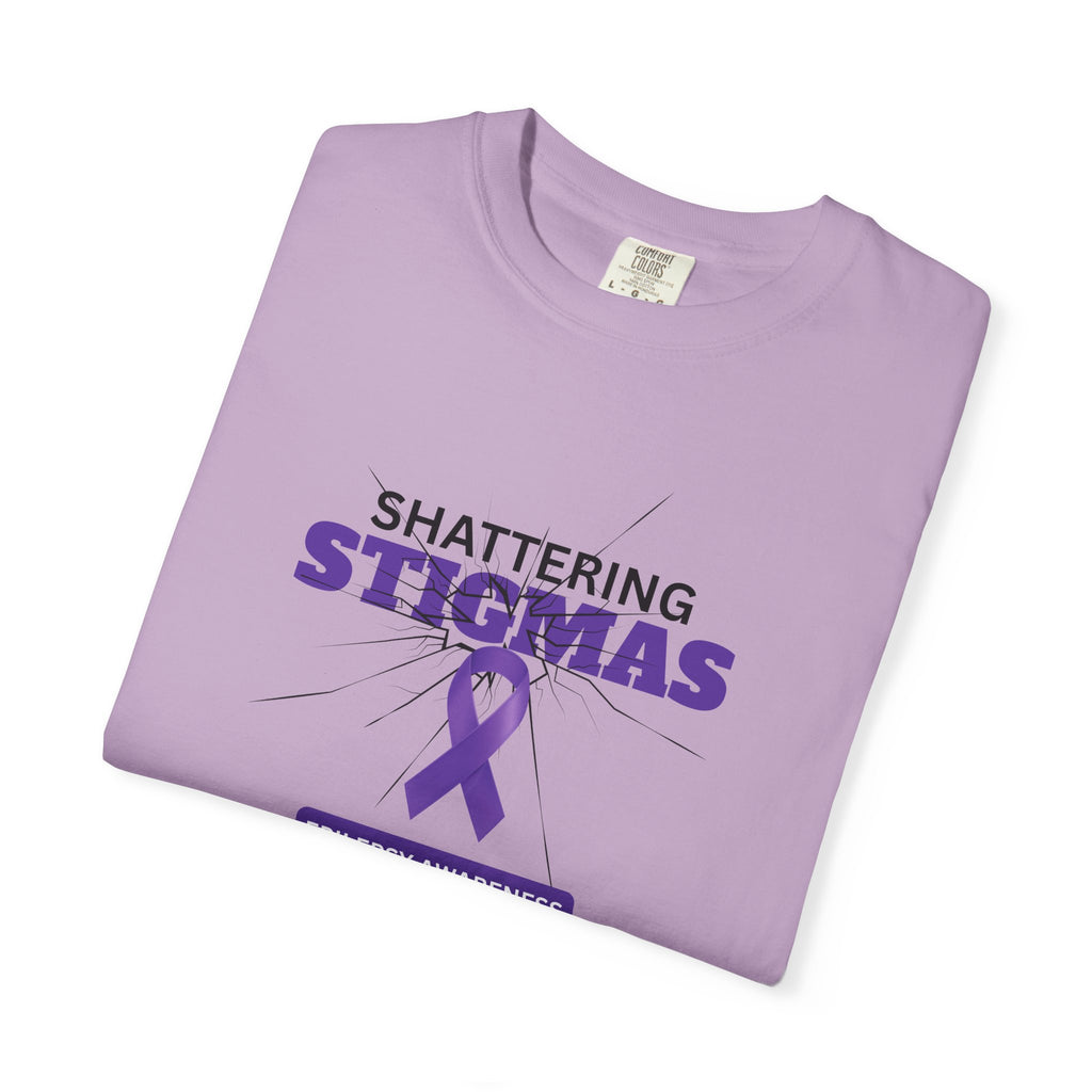 Epilepsy Awareness Unisex Garment-Dyed T-Shirt - Shattering Stigmas
