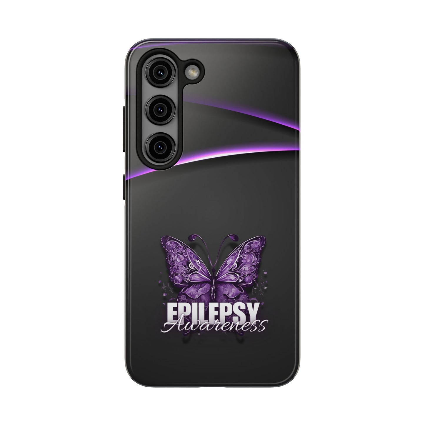 Epilepsy Awareness Butterfly Tough Phone Cases