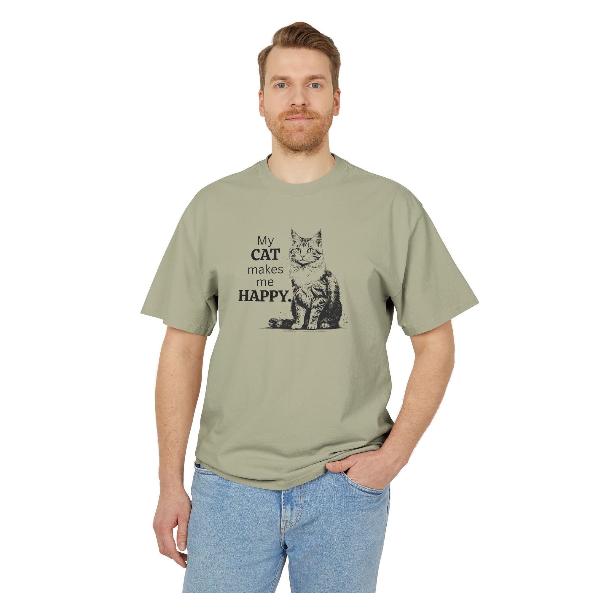 Cat Lover's Unisex Heavy Faded Tee
