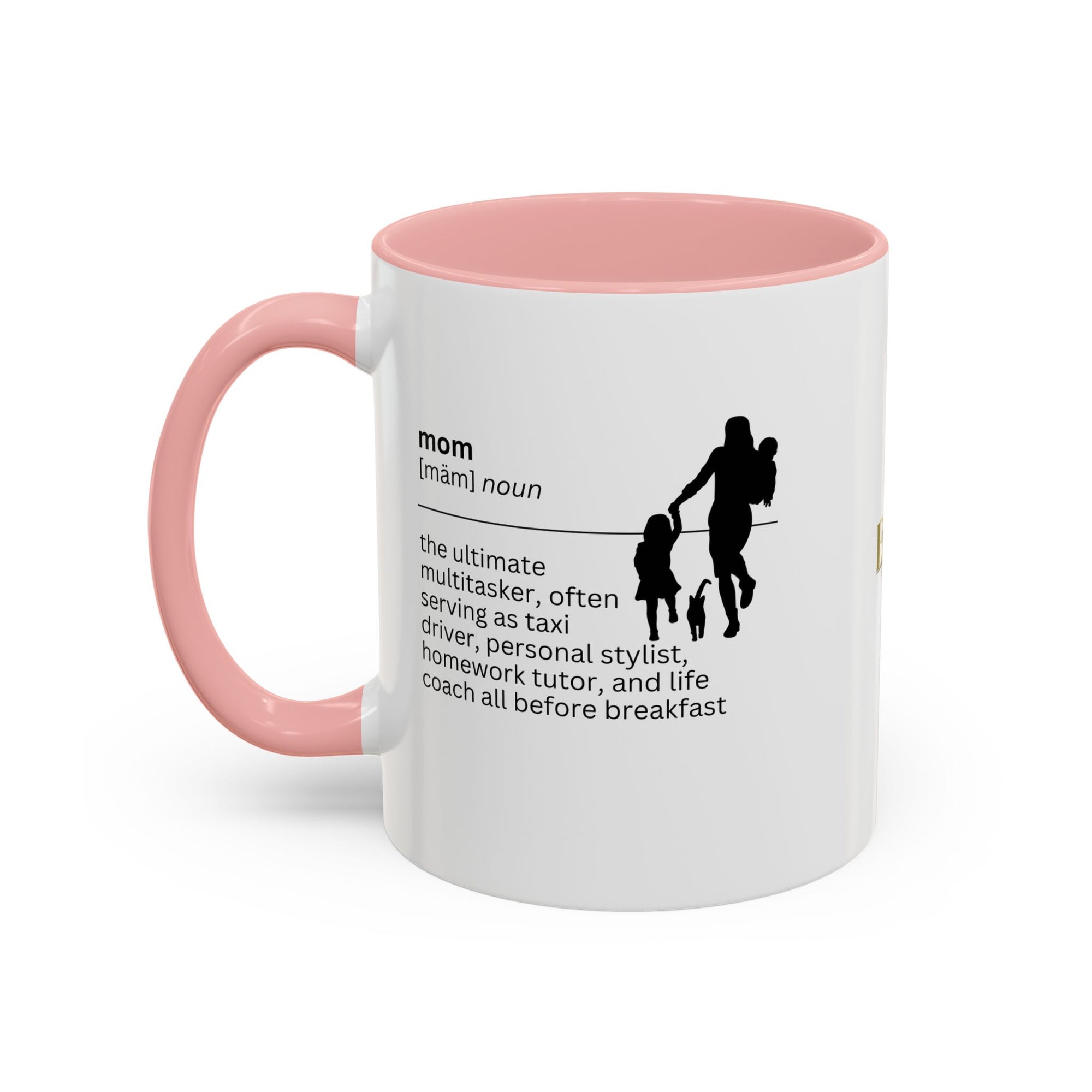 Mom Multitasker Accent Coffee Mug - Perfect Gift for Moms