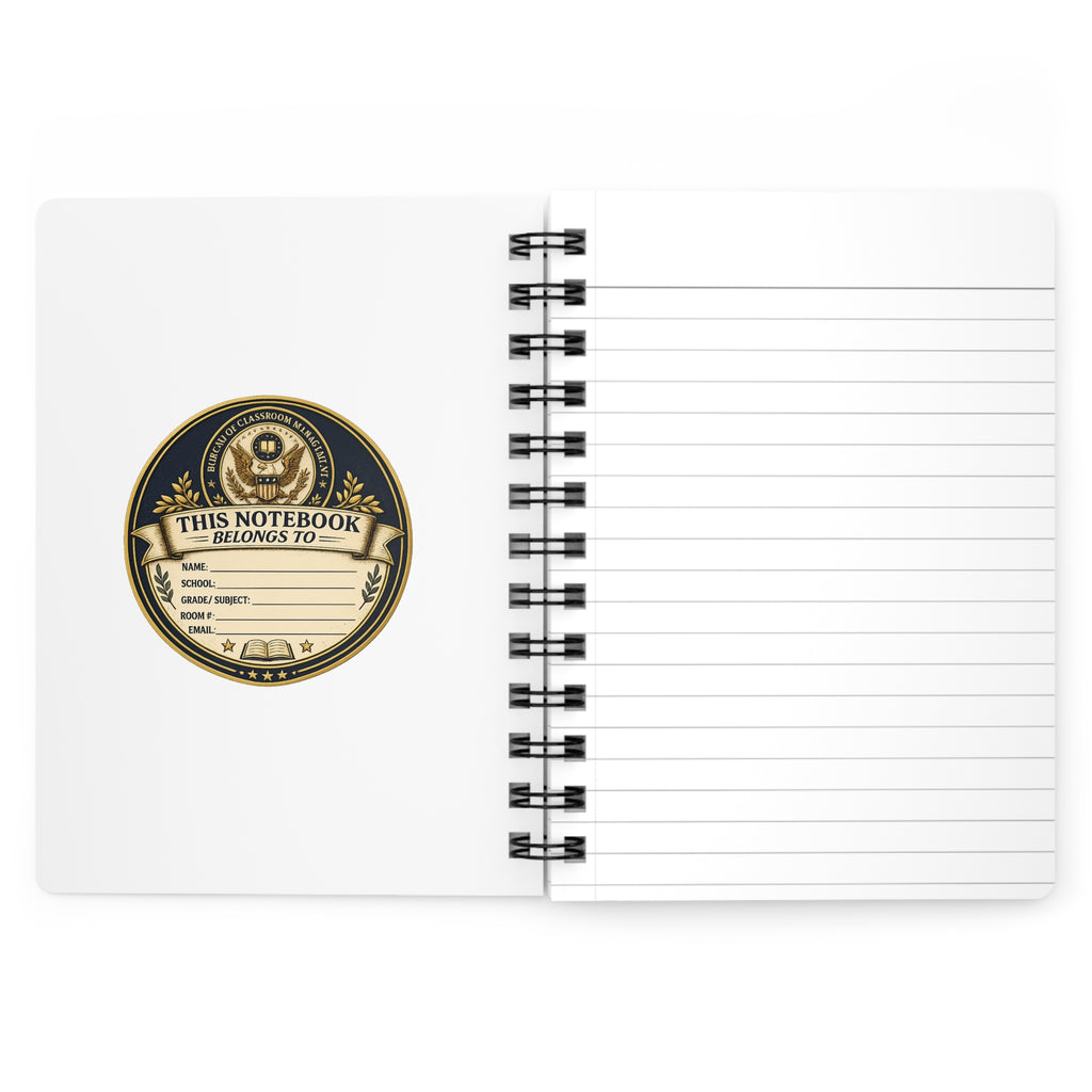 Classroom Management Lesson Plan Notebook