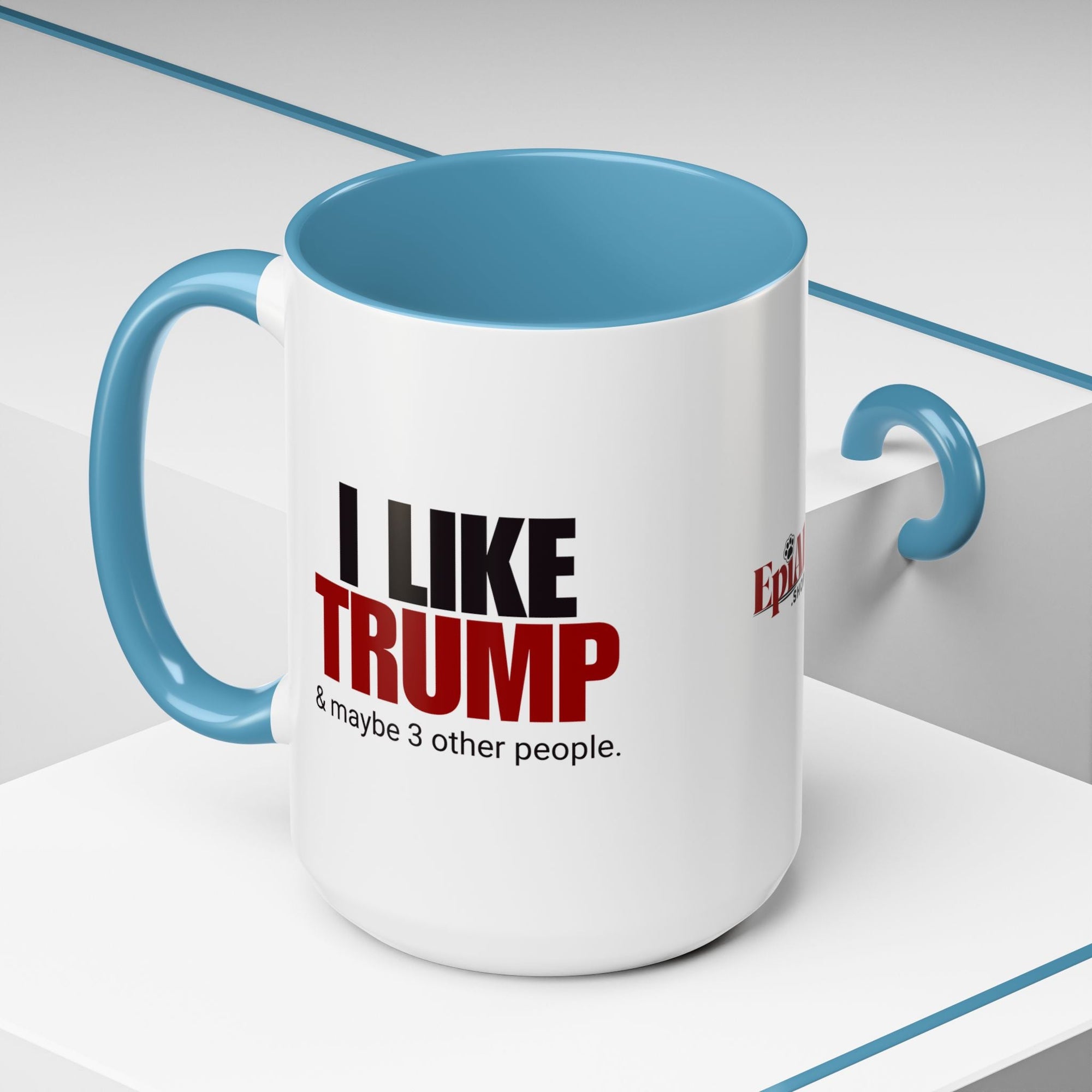 I Like Trump Accent Coffee Mug - 11oz & 15oz | Fun Political Gift for Fans Printify