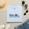 Stray Together Cat Crosswalk T-Shirt | Minimalist Cat Lover Graphic Tee