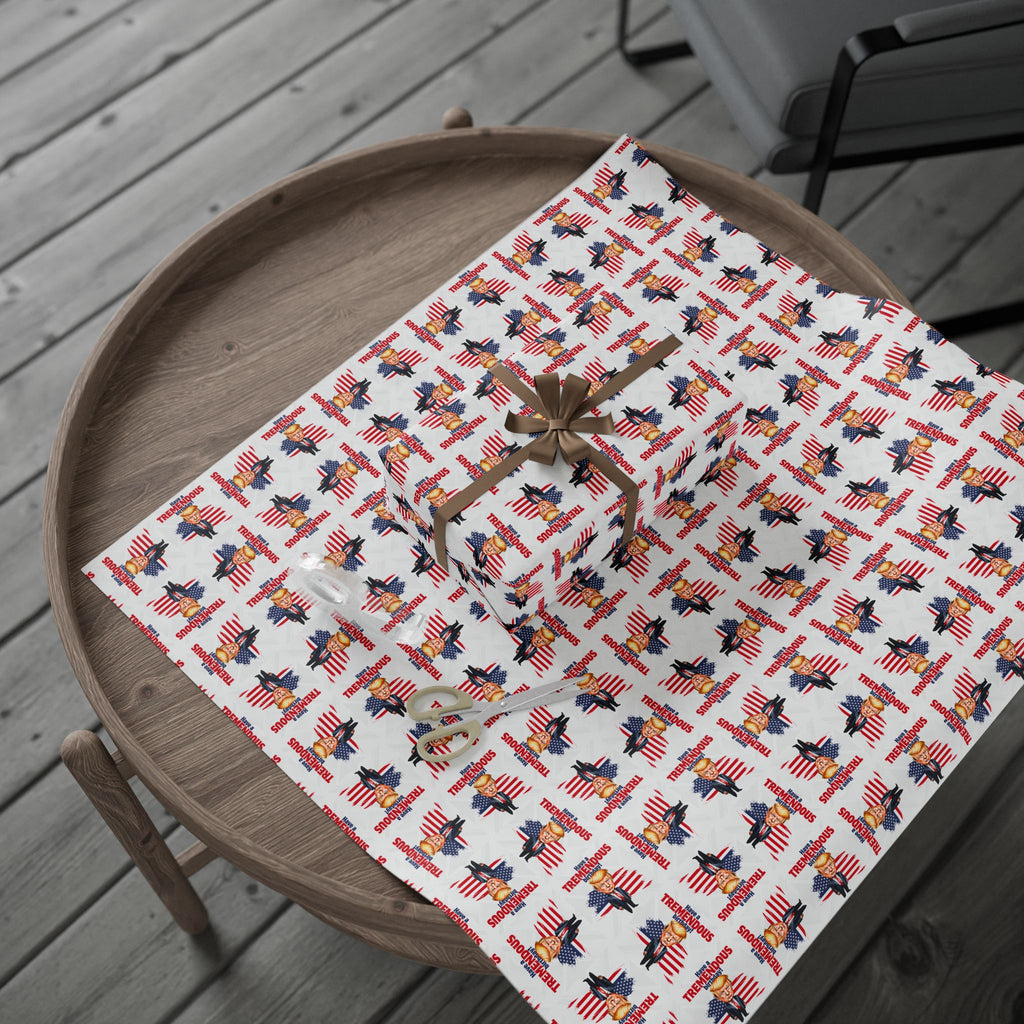 Trump Tremendous Birthday Gift Wrapping Paper