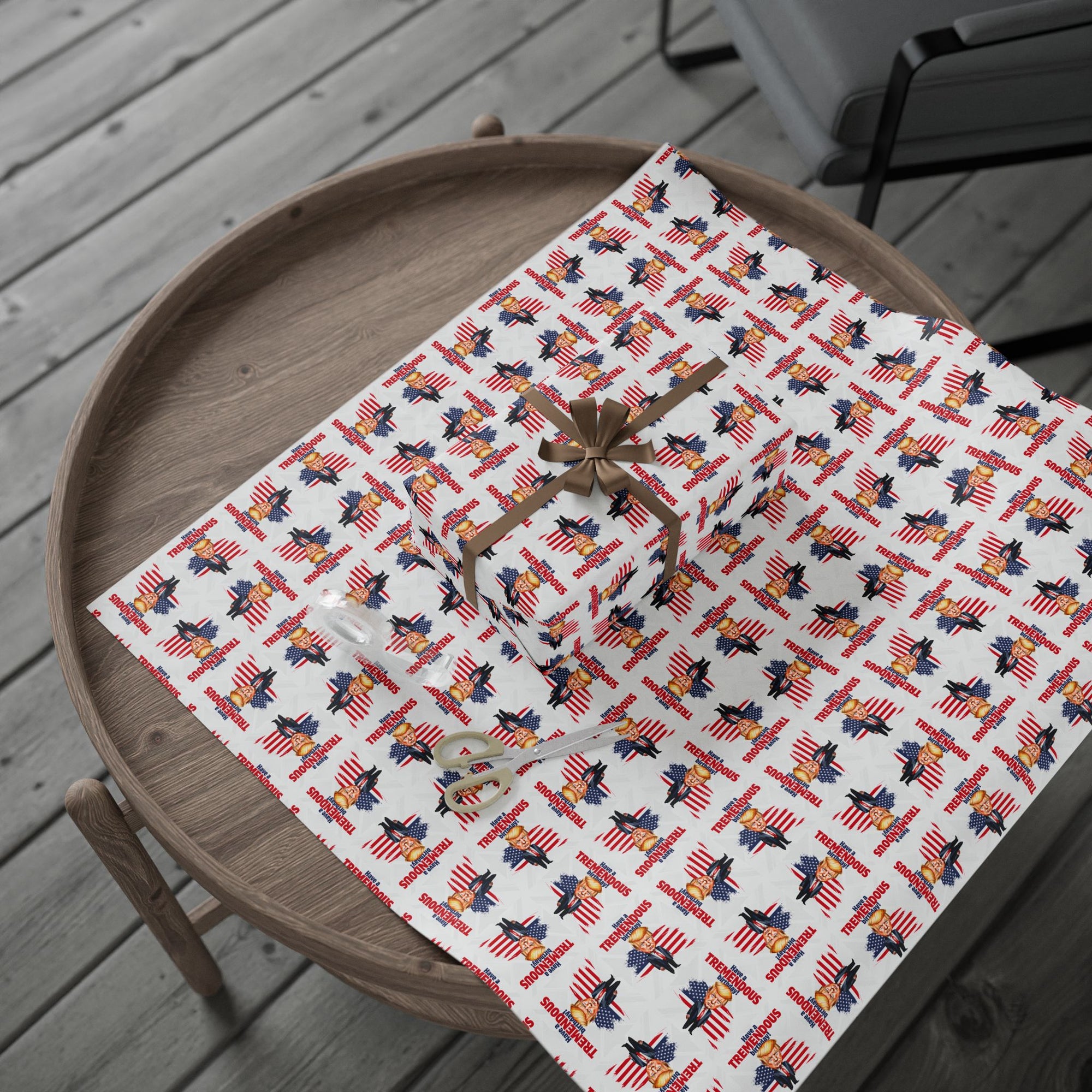 Trump Tremendous Birthday Gift Wrapping Paper