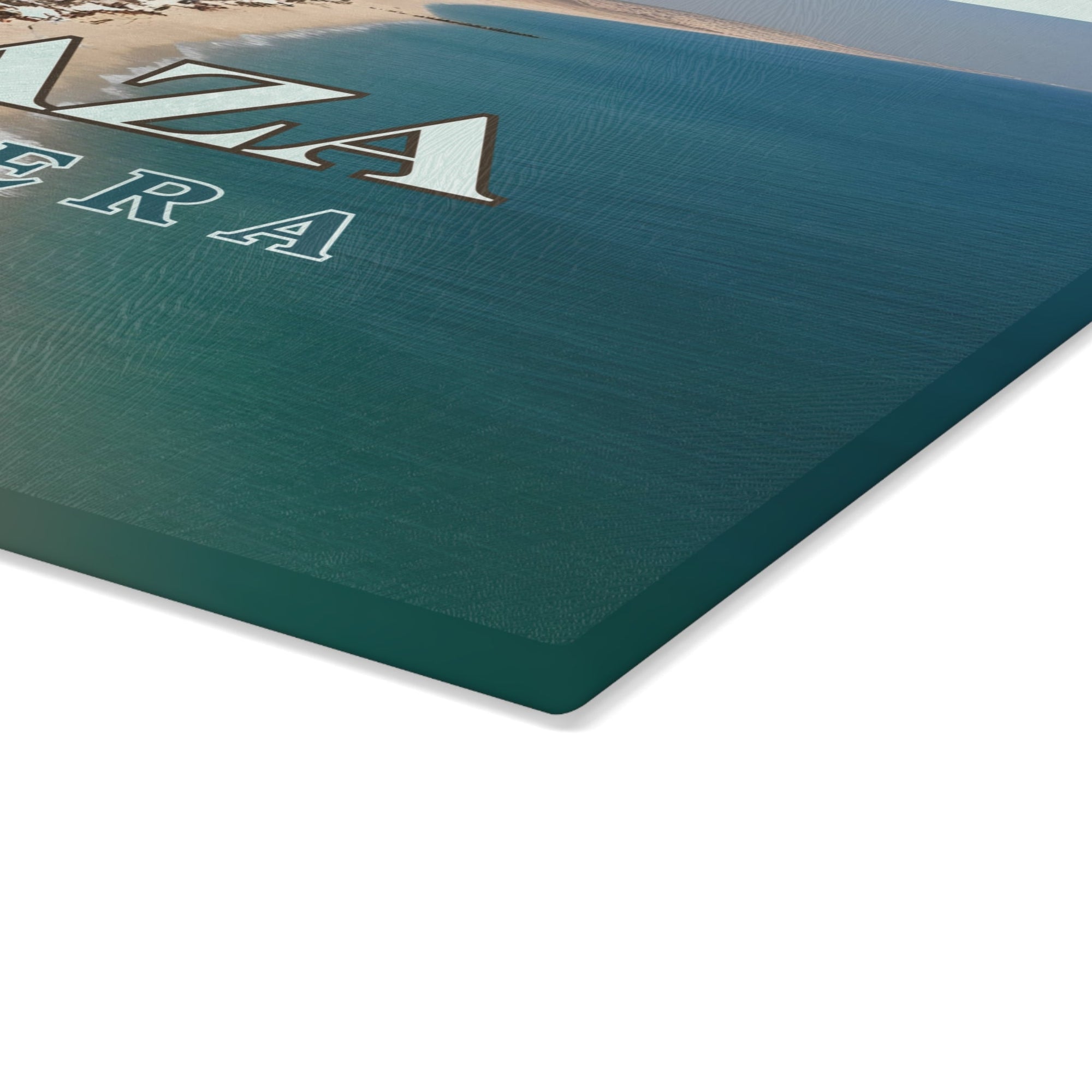 Gaza Riviera Glass Cutting Board Printify