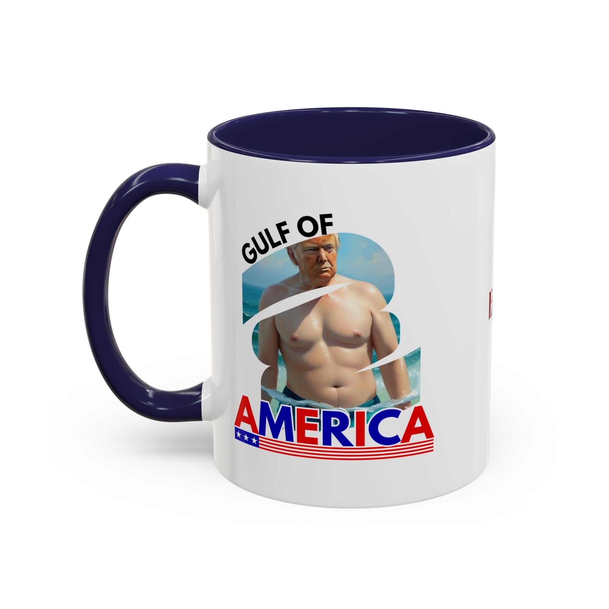 Trump's Gulf of America Accent Coffee Mug Printify