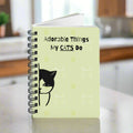 Adorable Things My Cats Do Spiral Bound Journal - EpiAl's Shop