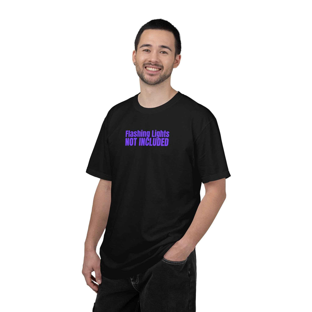 Flashing Lights Not Included T-Shirt | Epilepsy Awareness Tee
