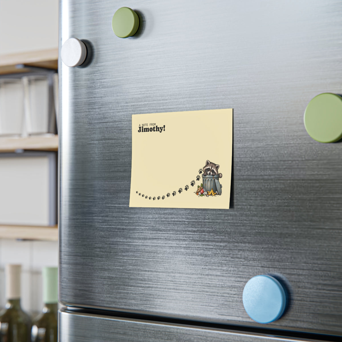 A Note From Jimothy Raccoon Post-it® Notes