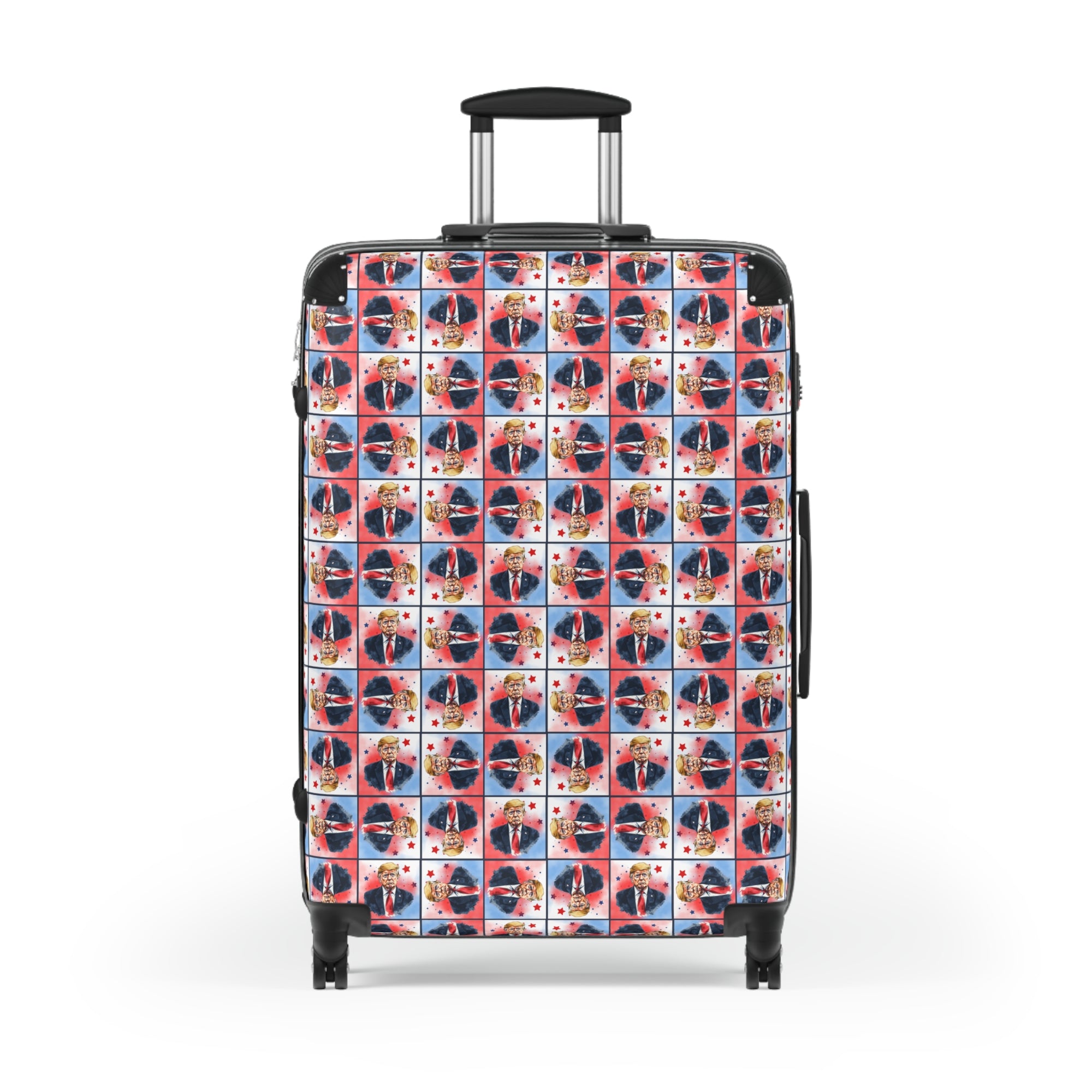Colorful Trump Travel Suitcase