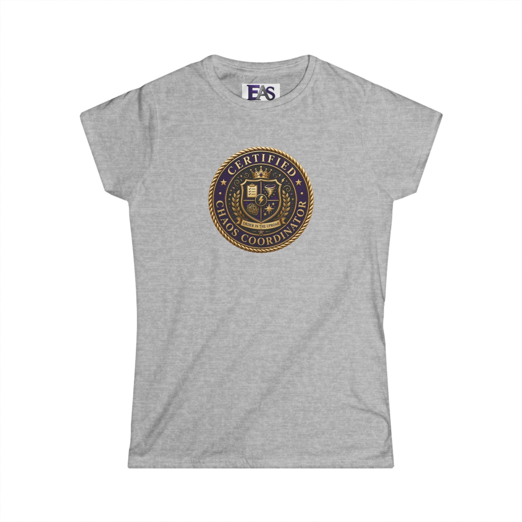 Certified Chaos Coordinator Women’s Softstyle T-Shirt
