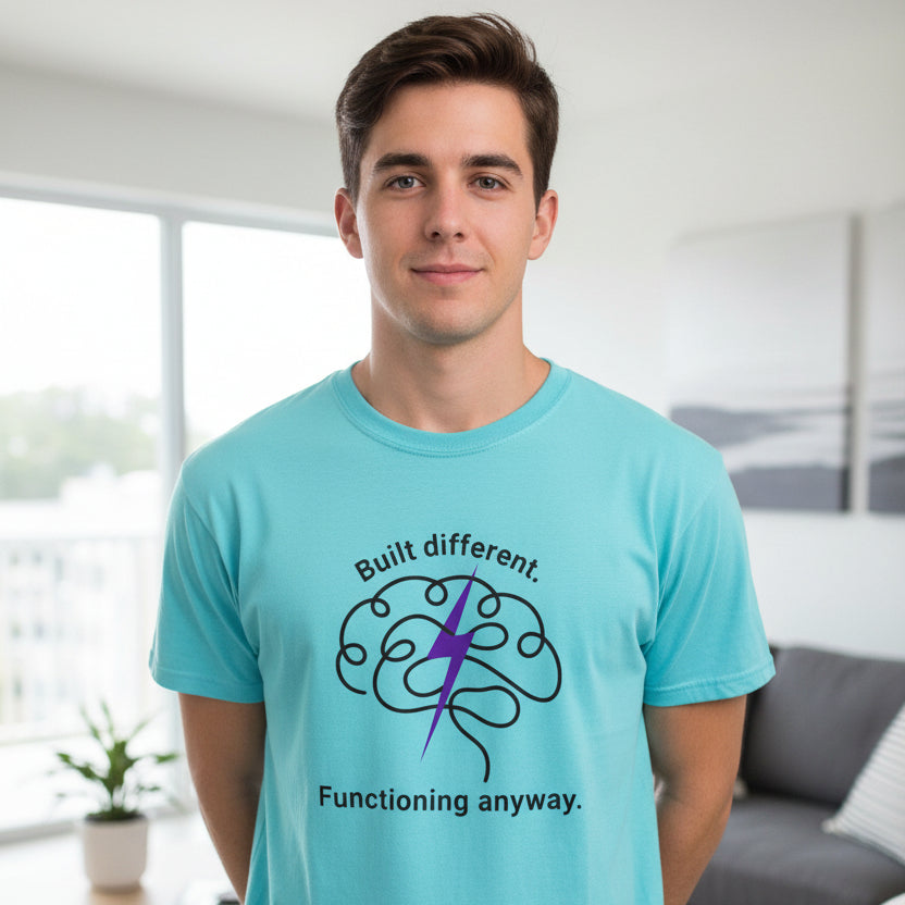 Built Different Premium Unisex Cotton T-Shirt | Soft, Lightweight Everyday Tee
