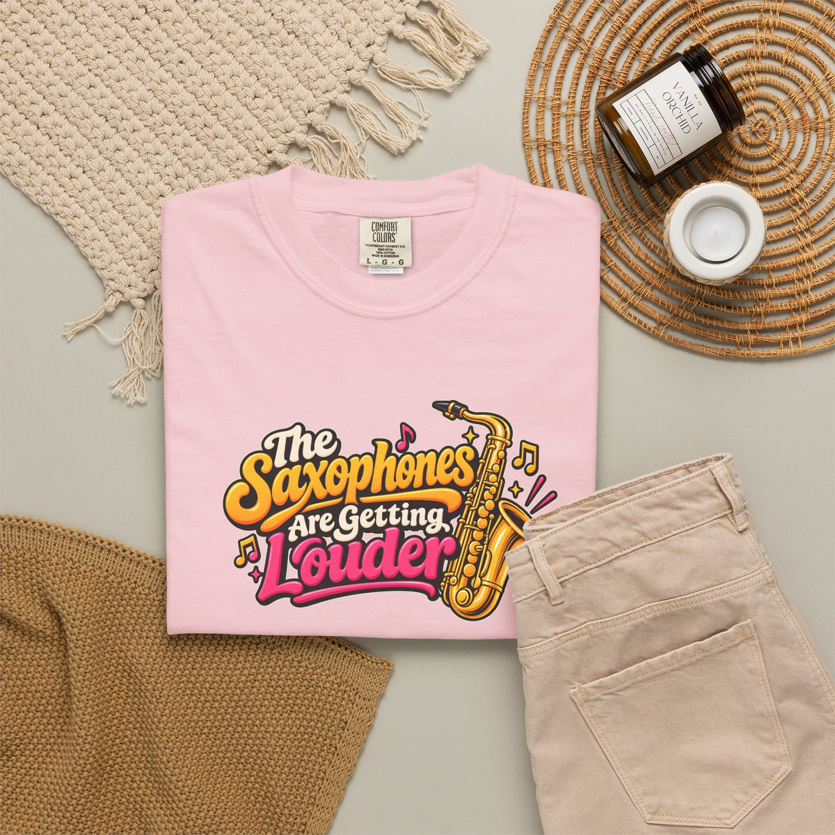 The Saxophones Are Getting Louder Retro Graphic Tee | Viral IYKYK Shirt