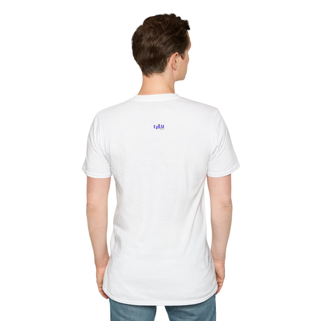 Purple Ribbon Brain Graphic Unisex T-Shirt