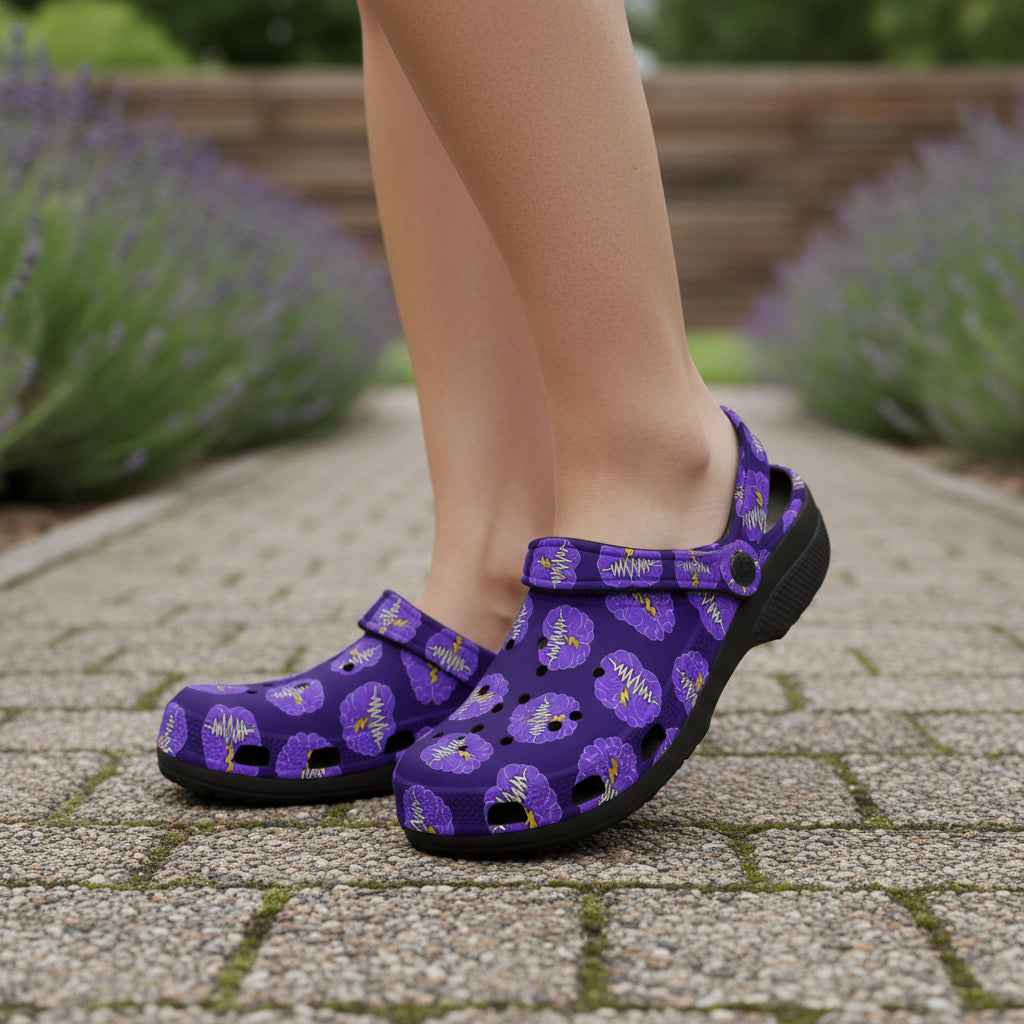 Neurostrong Clogs – Epilepsy Awareness EVA Comfort Shoes