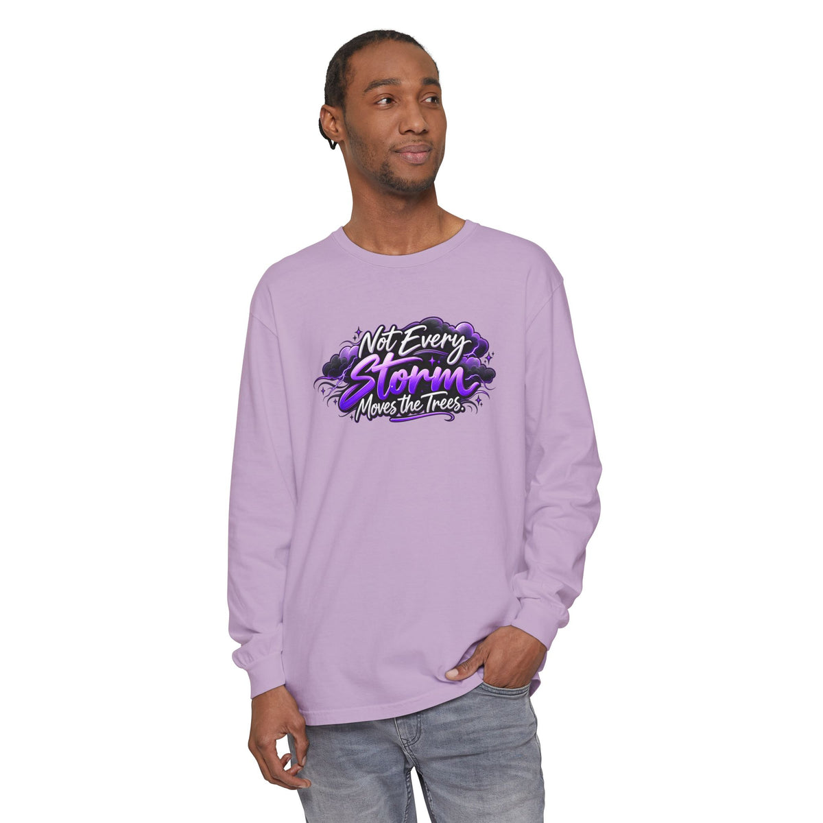 Not Every Storm Moves the Trees Epilepsy Awareness Long Sleeve Shirt