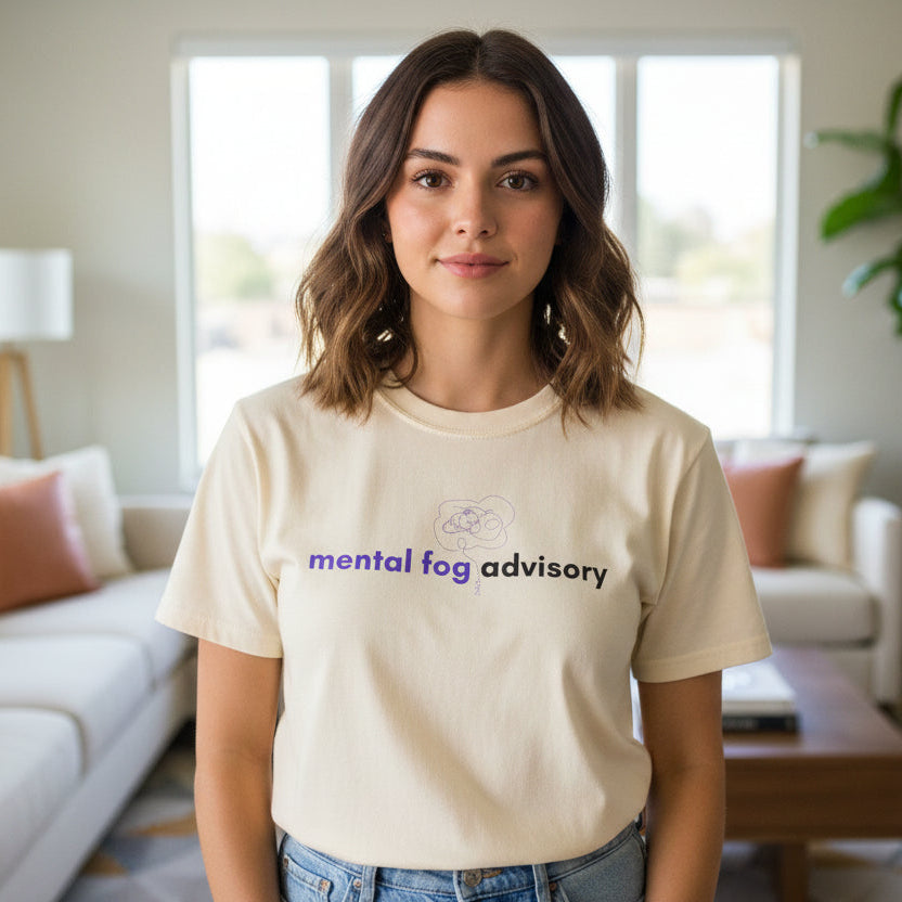 Mental Fog Advisory T-Shirt | Neuro Awareness Tee
